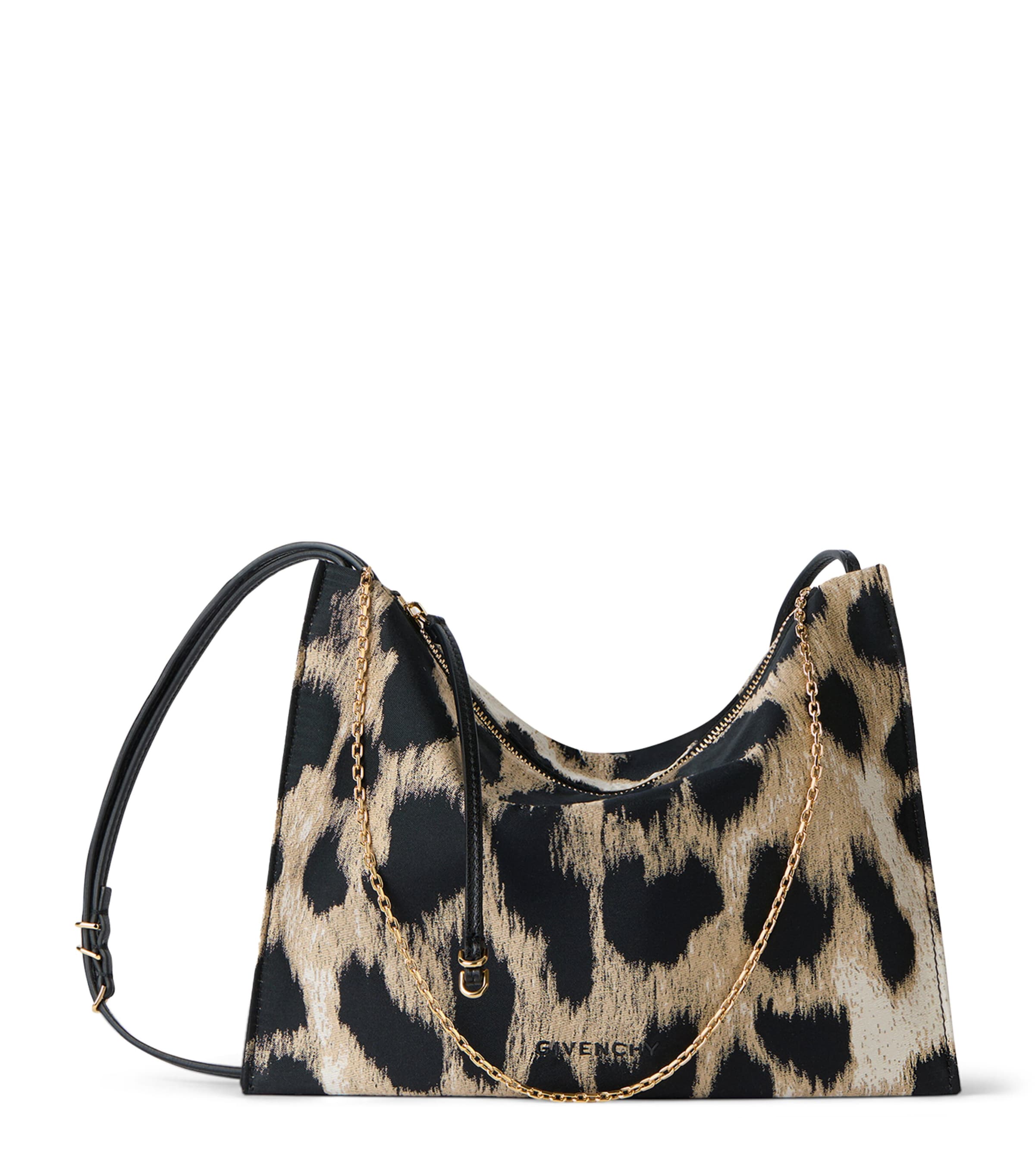 Givenchy Leopard Print Voyou Shoulder Bag Image 1
