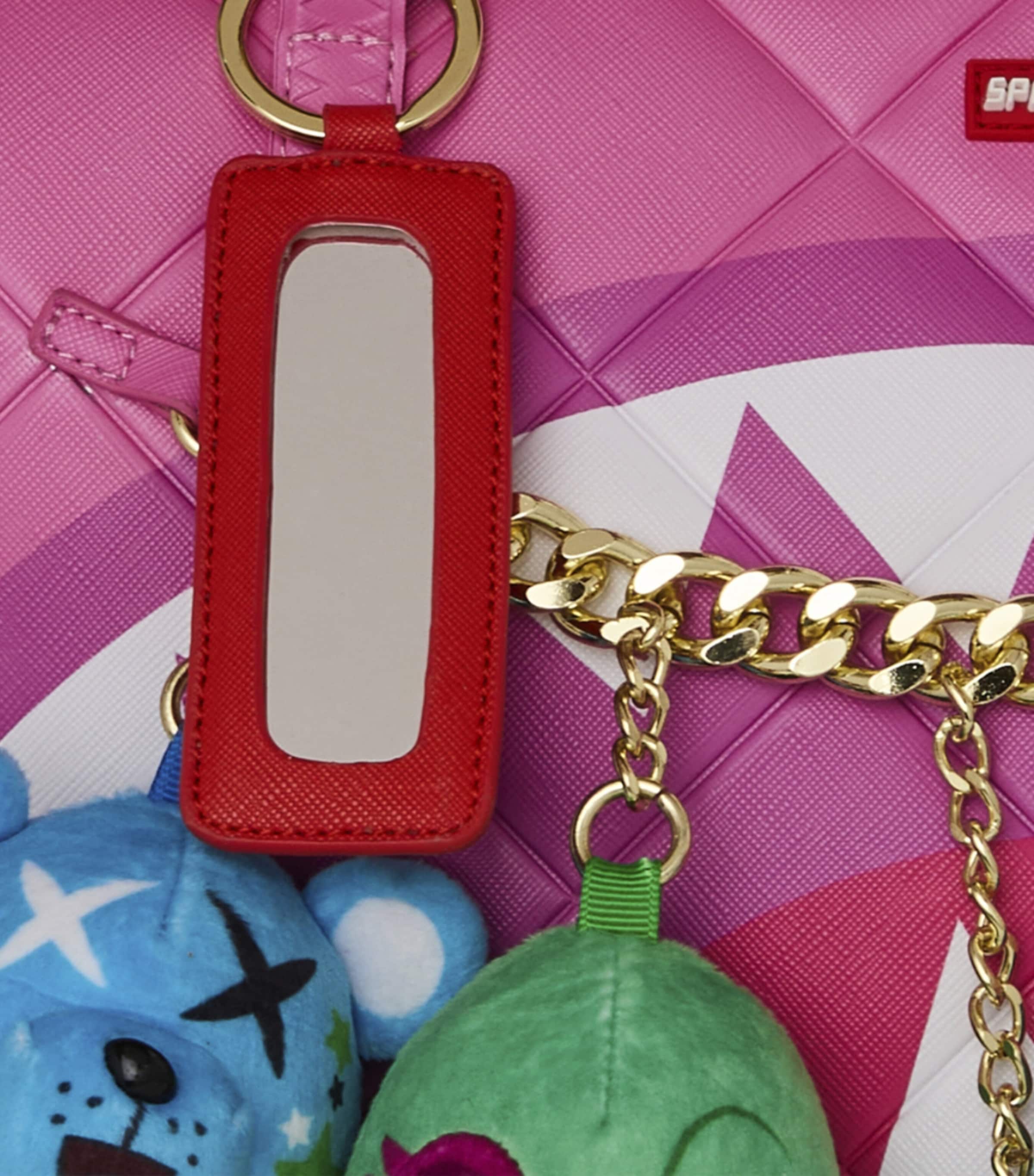 Sprayground Quilted Kawaii Cutie Tote Bag Pink Image 4
