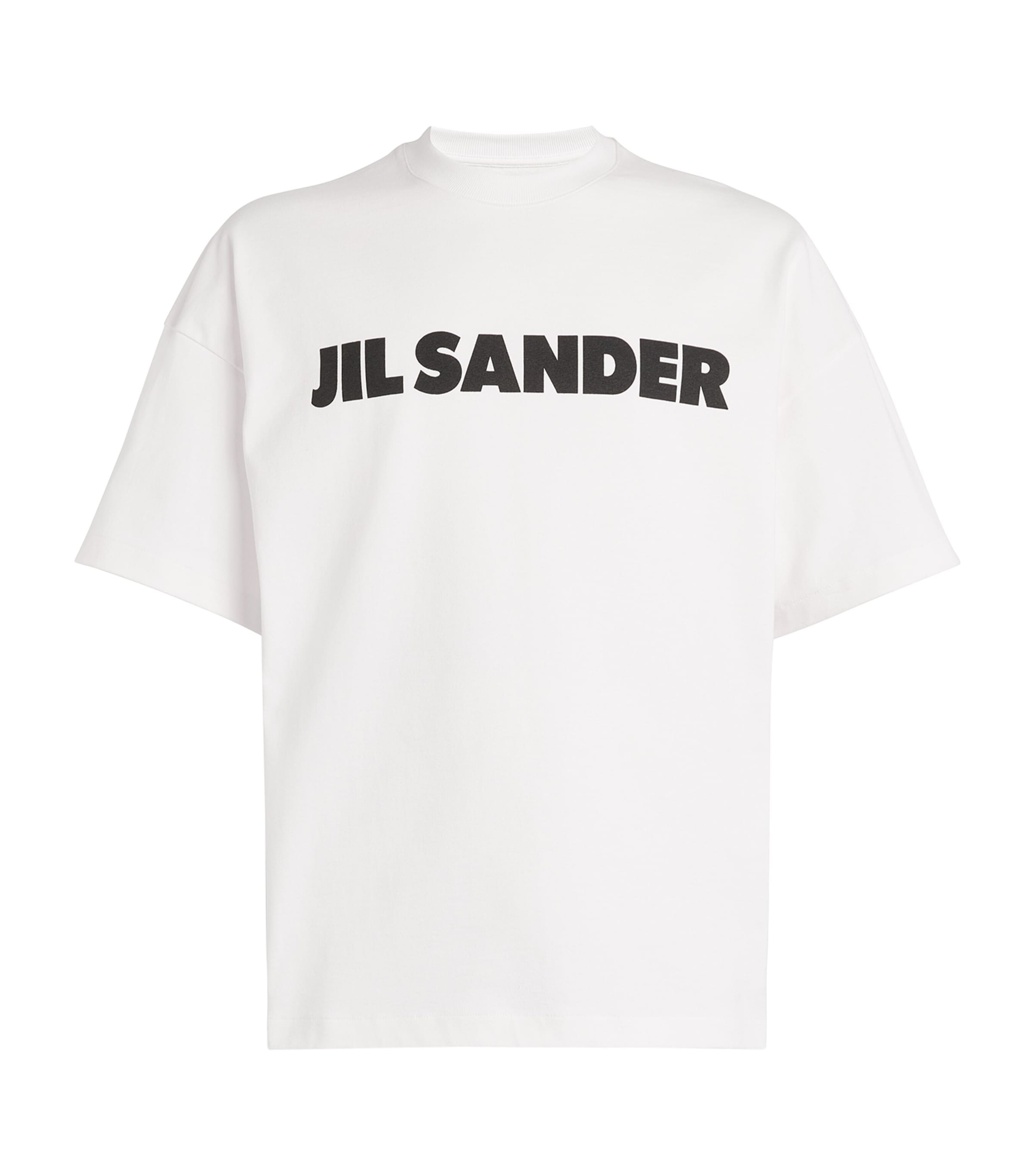 Jil Sander White Cotton T-shirt