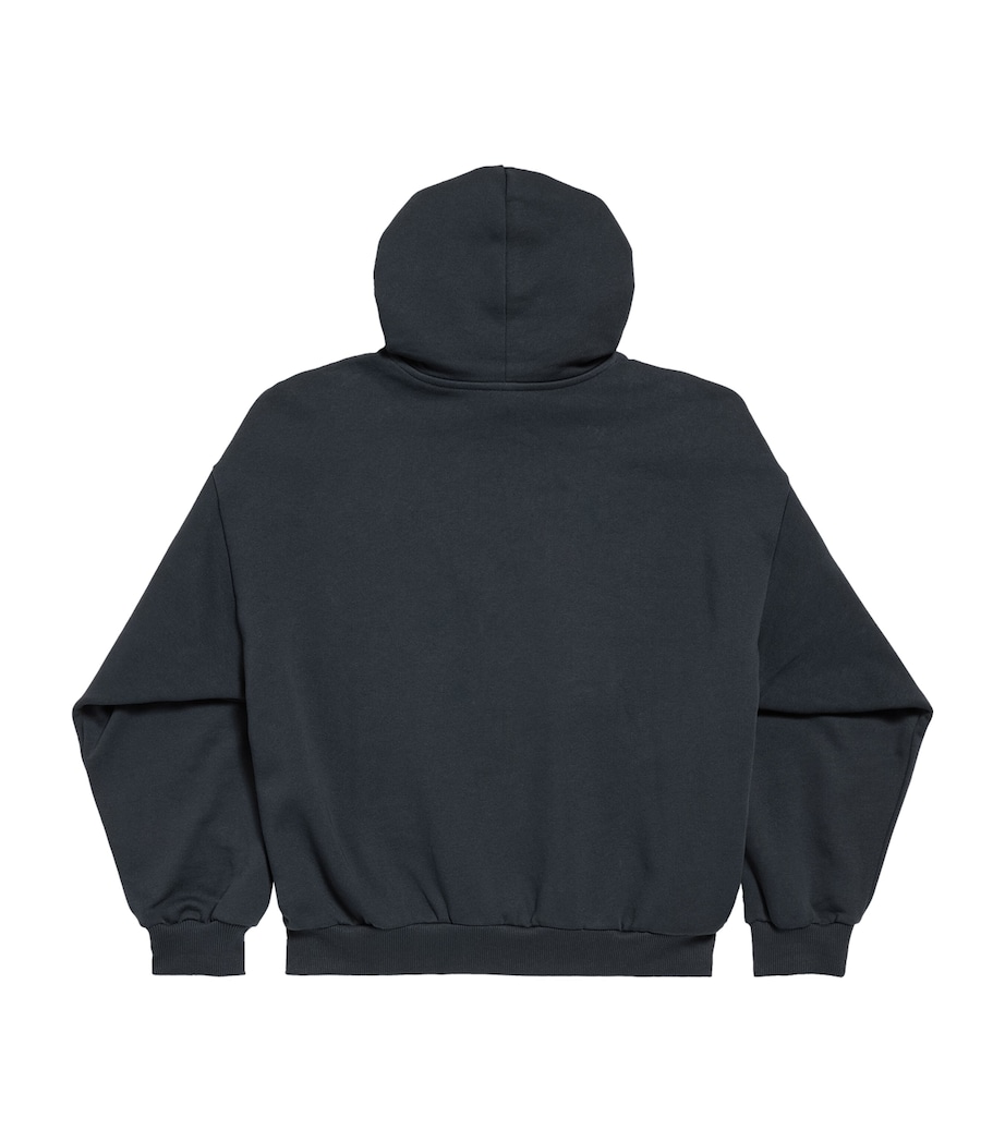 Oversized Cotton Logo Hoodie 1083 Image 3