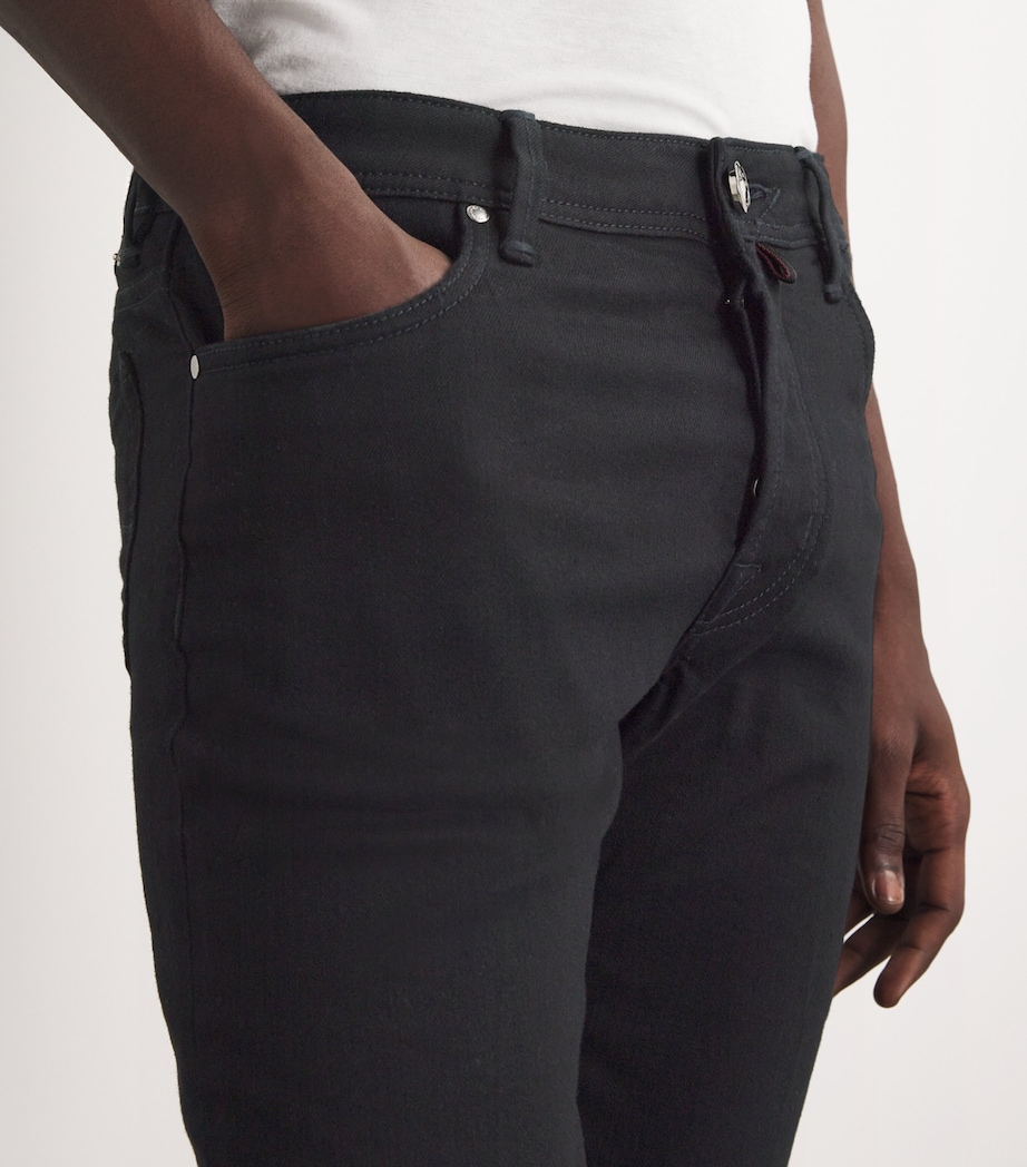 Lizardskin-Patch Bard Slim Jeans 001D Image 6