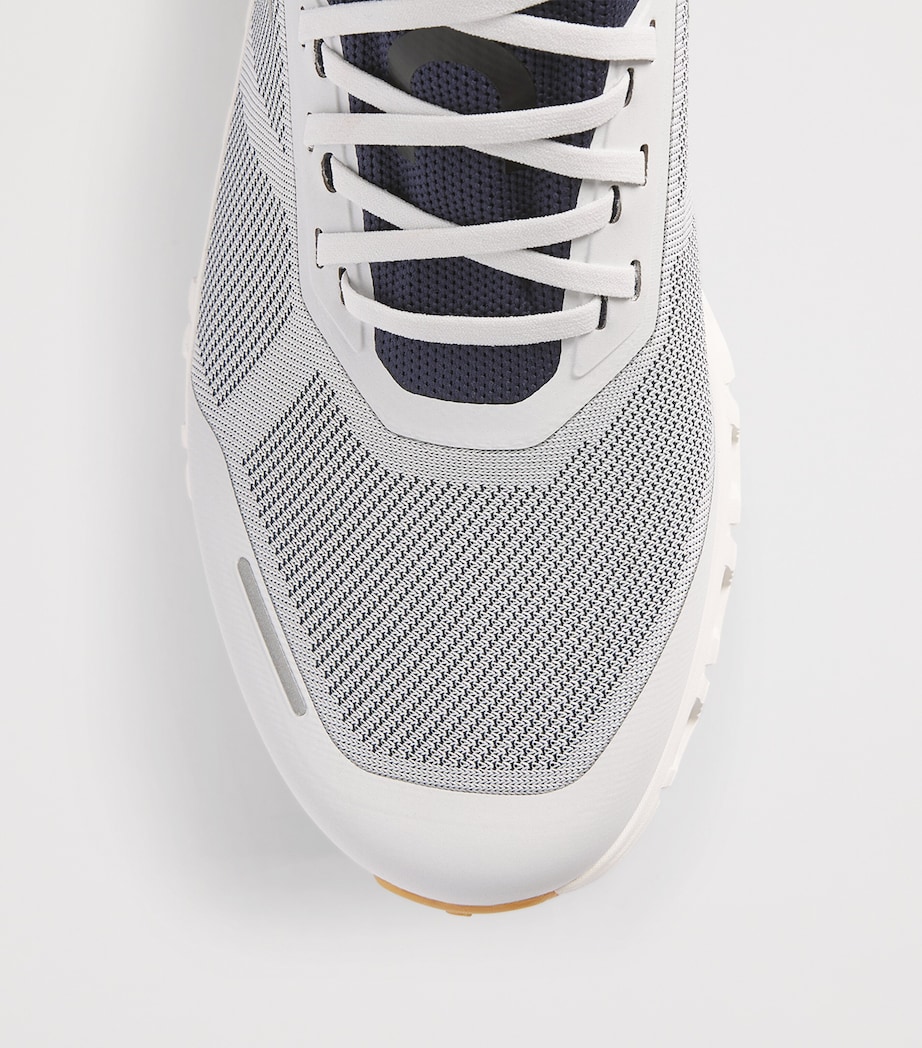 On Mens Cloud 6 Versa Trainers Frost | Midnight Image 6
