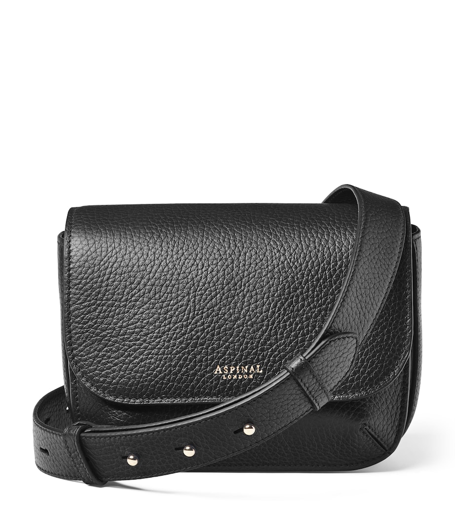 Leather Ella Cross-Body Bag BLACK Image 1