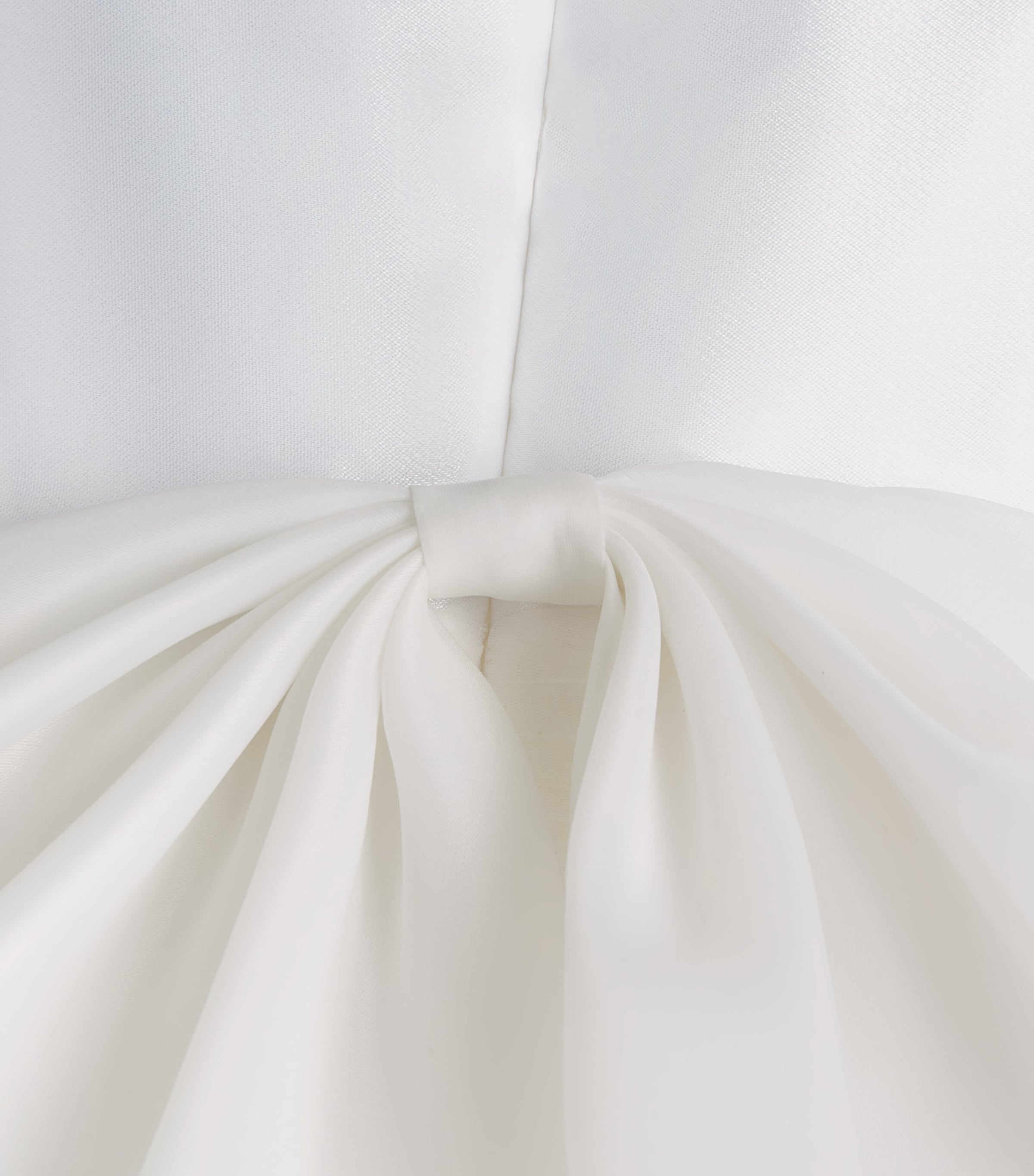 MAISON AVA Satin Embroidered Ceremony Dress (6-14 Years) White Image 3