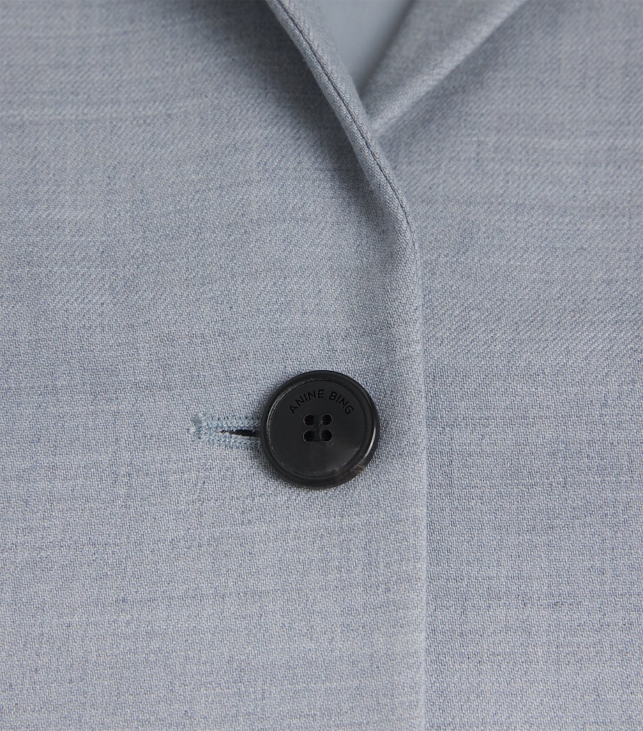 Quinn Single-Breasted Blazer BLUE Image 5