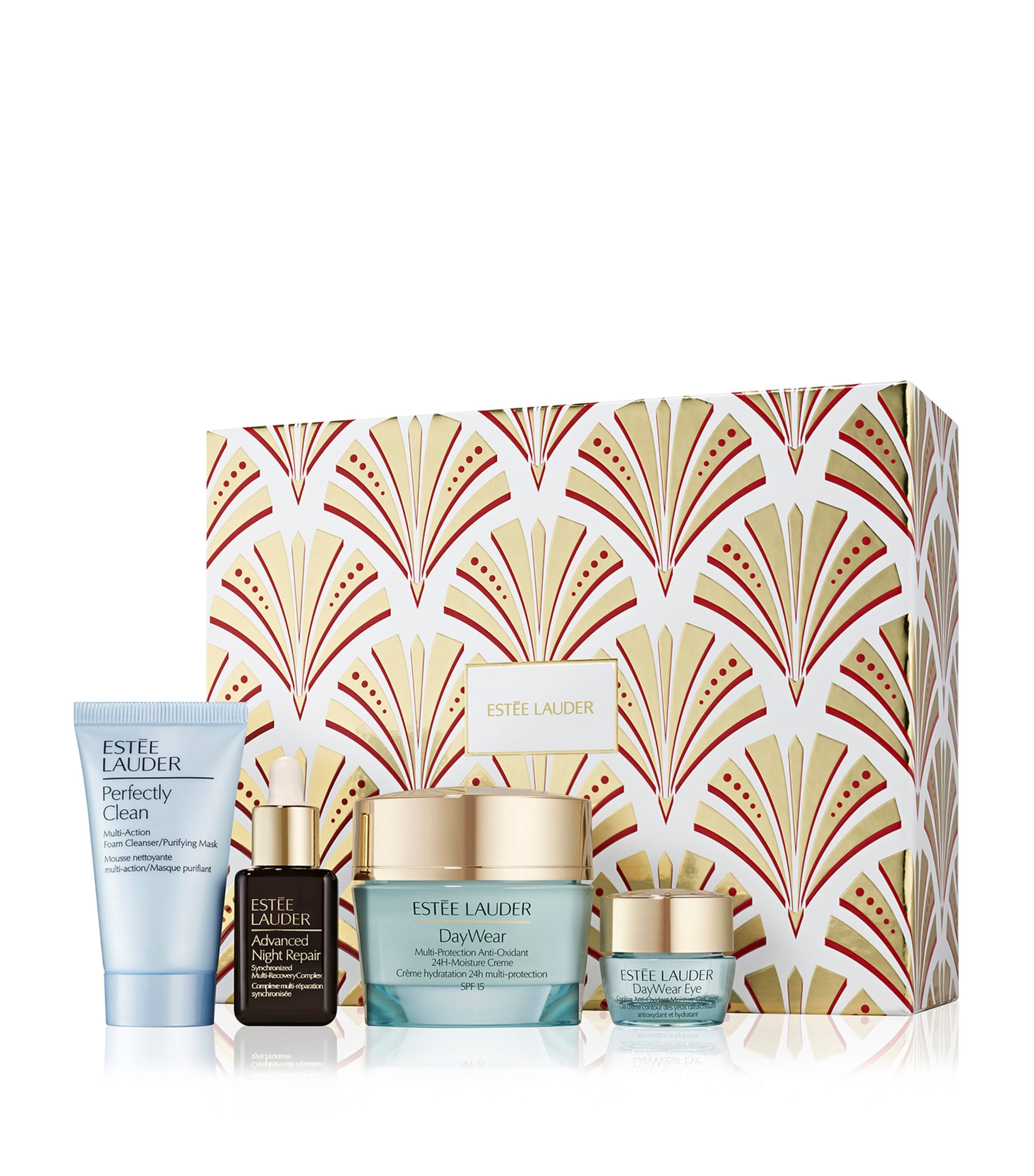 Estée Lauder Daywear Moisturiser 4-piece Skincare Gift Set In White