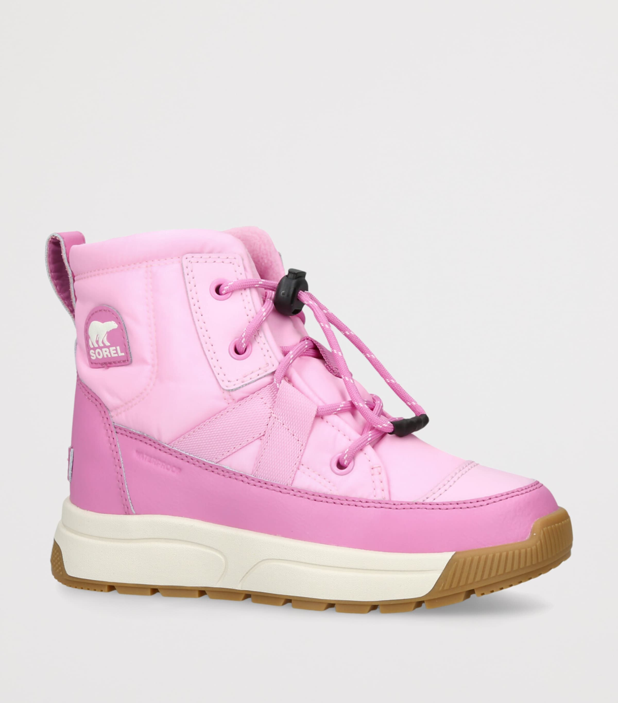 Waterproof Youth Whitney III Plus Snow Boots PINK Image 3