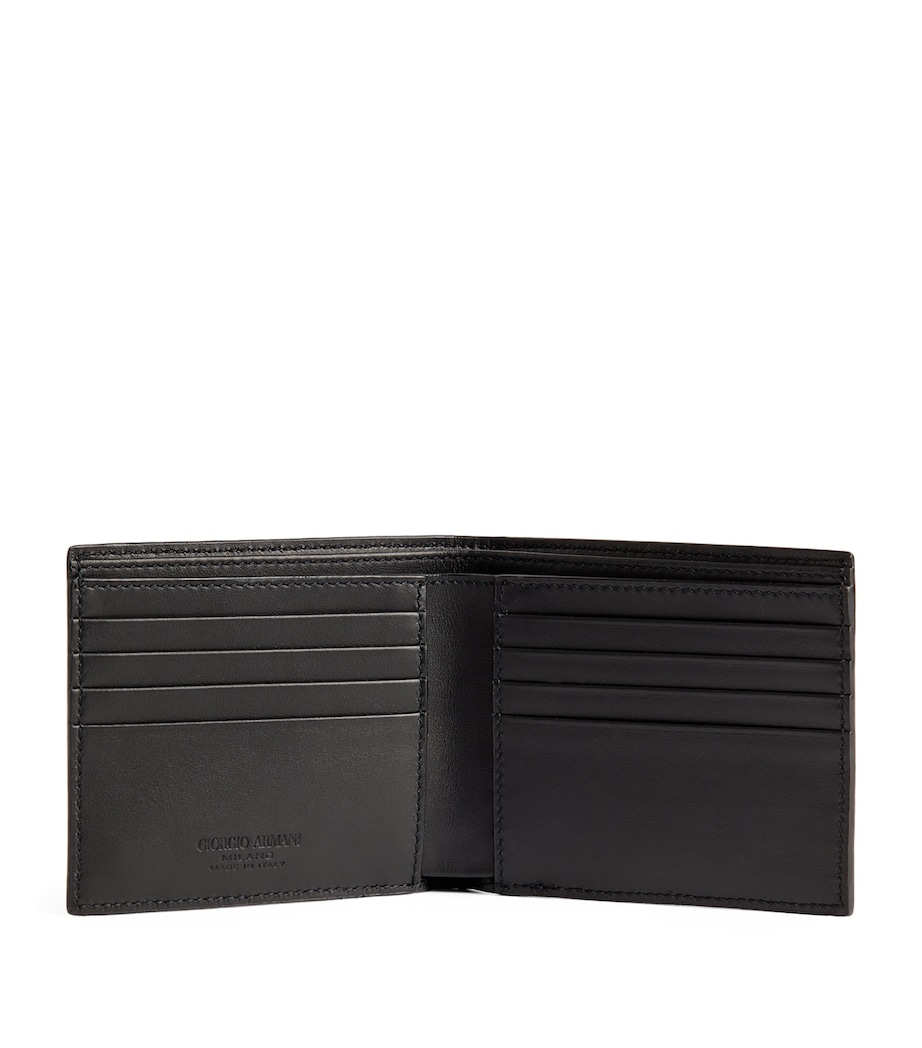 Leather Wave-Embossed Bifold Wallet 80001 Image 3