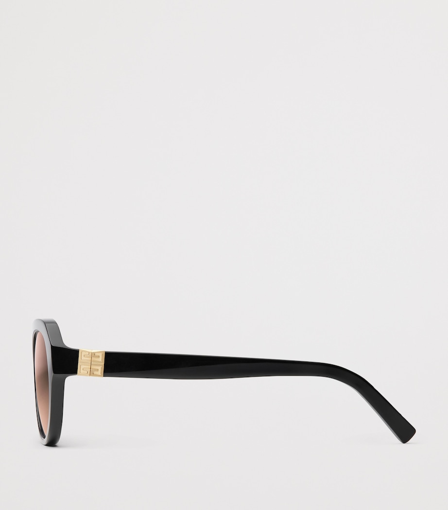 Acetate 4G Sunglasses BLACK Image 4