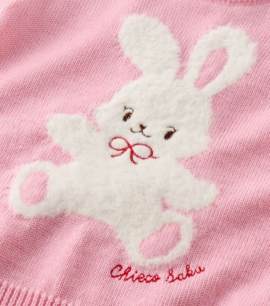 Miki House Knitted Embroidered Sweater (12 Months-5 Years) Image 3