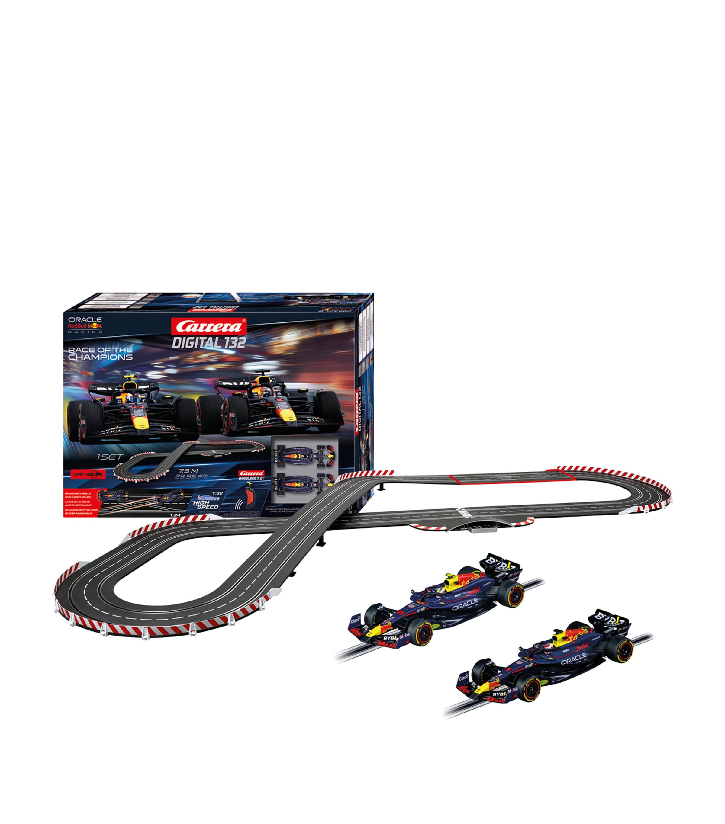 Carrera Race of the Champions DIGITAL 132 F1 Slot Racing Set Image 1