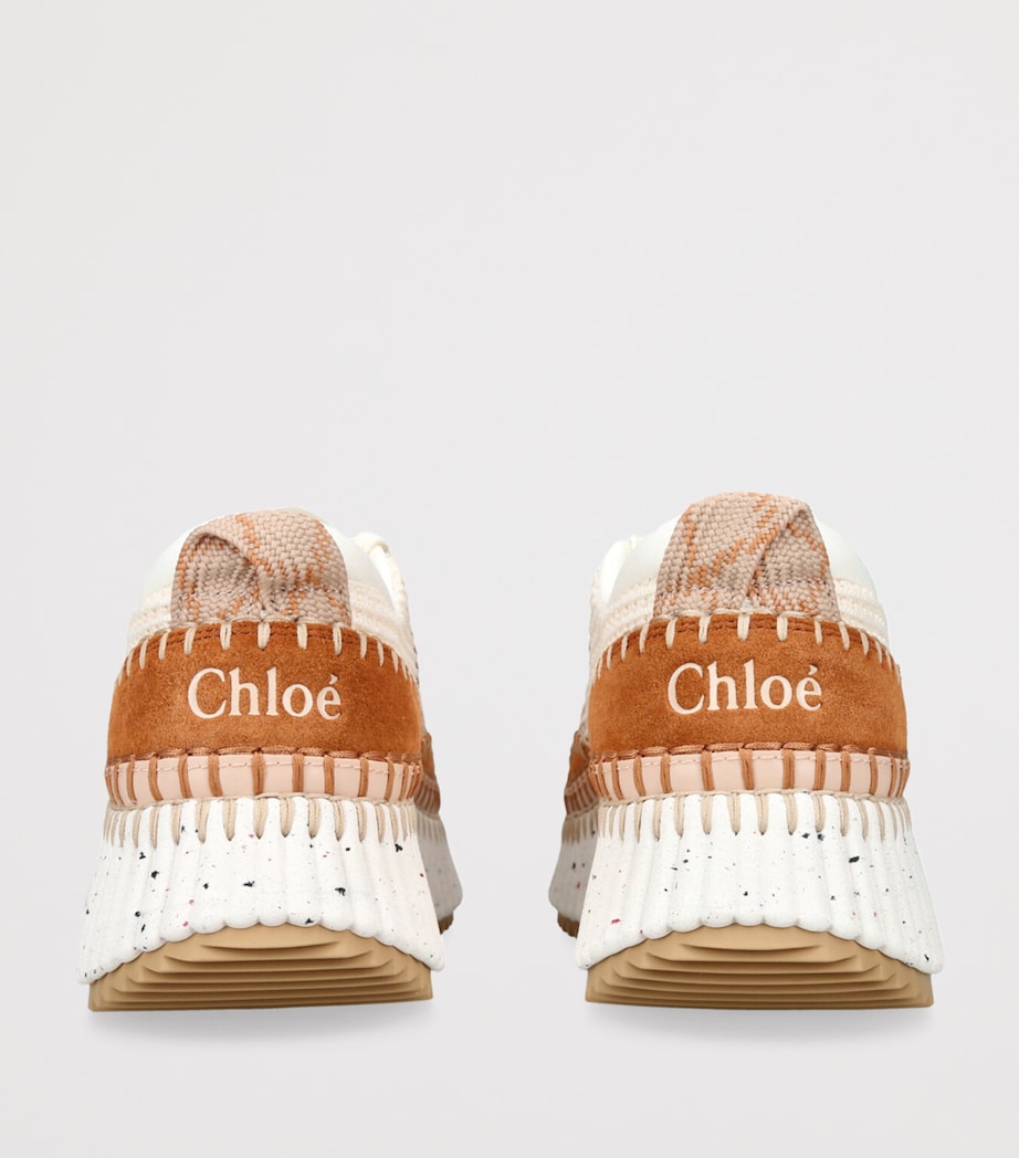 Chloé Nama Runner Sneakers Brown Image 2