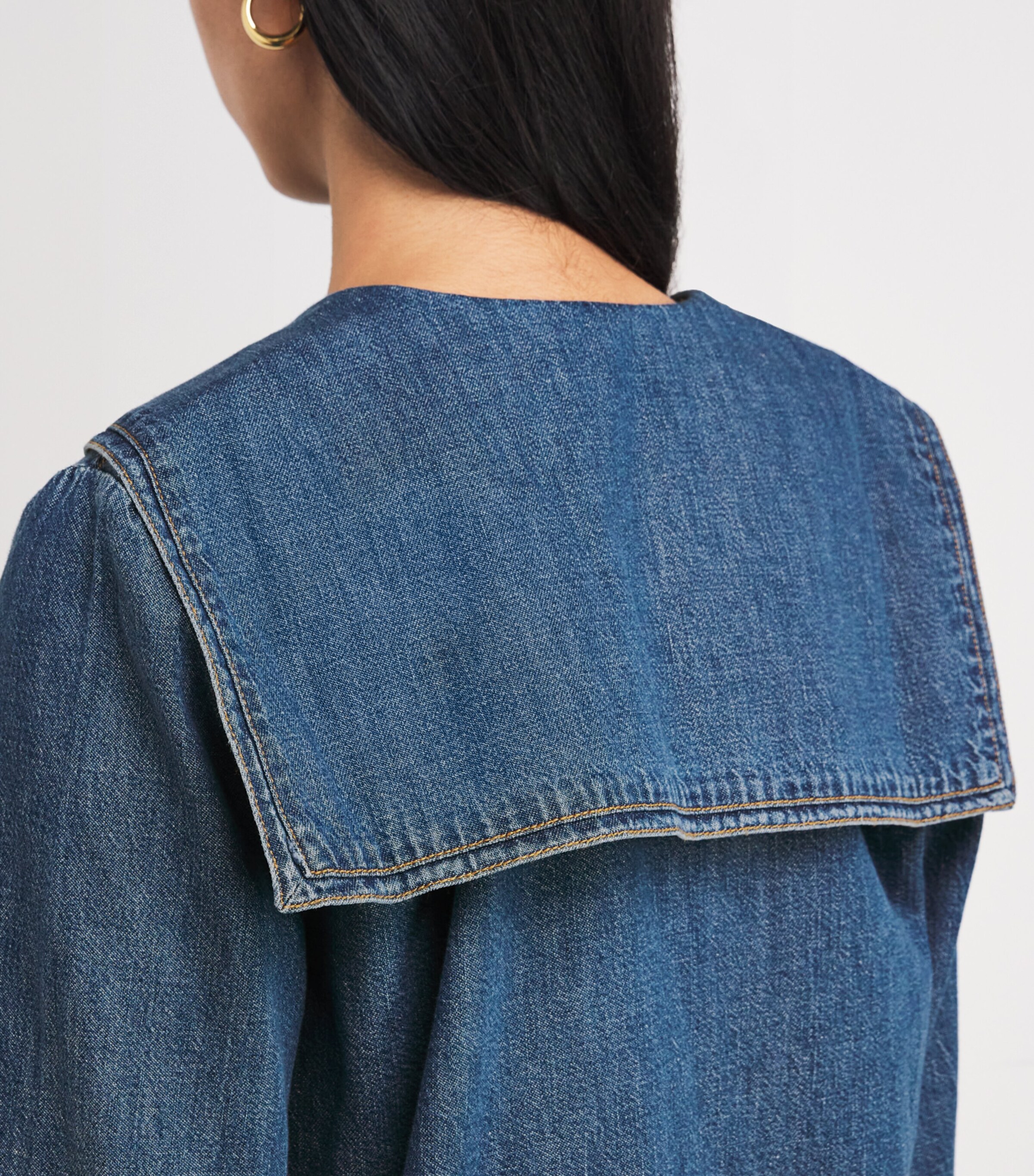 FRAME Womens Denim The Fleet Shirt Prestige Image 6