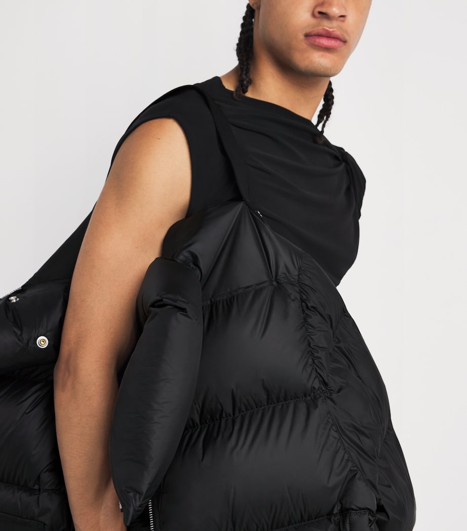 Down Turtle Puffer Jacket BLACK Image 7