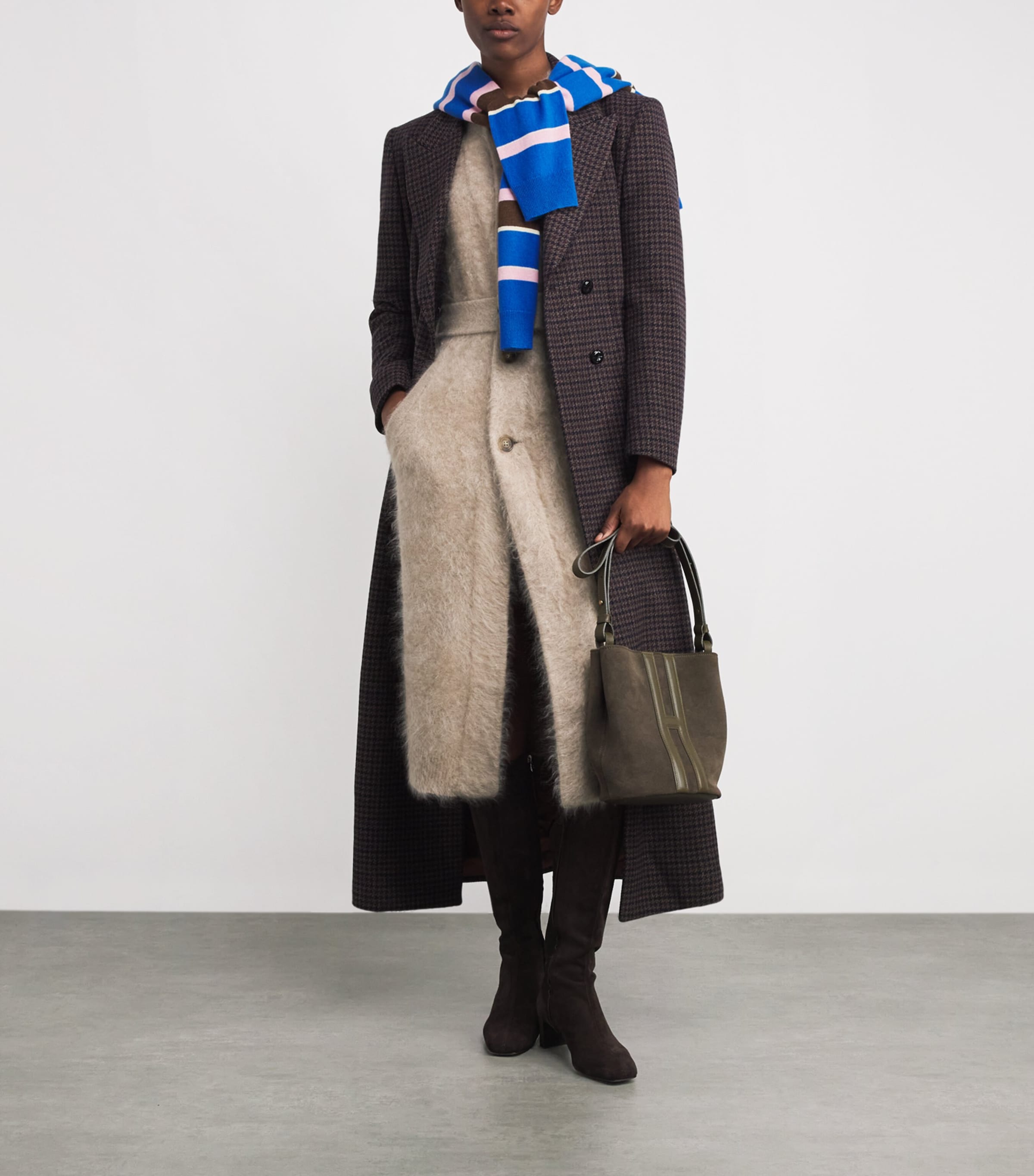 Cashmere Grizzly Wash Coat TAUPE Image 2