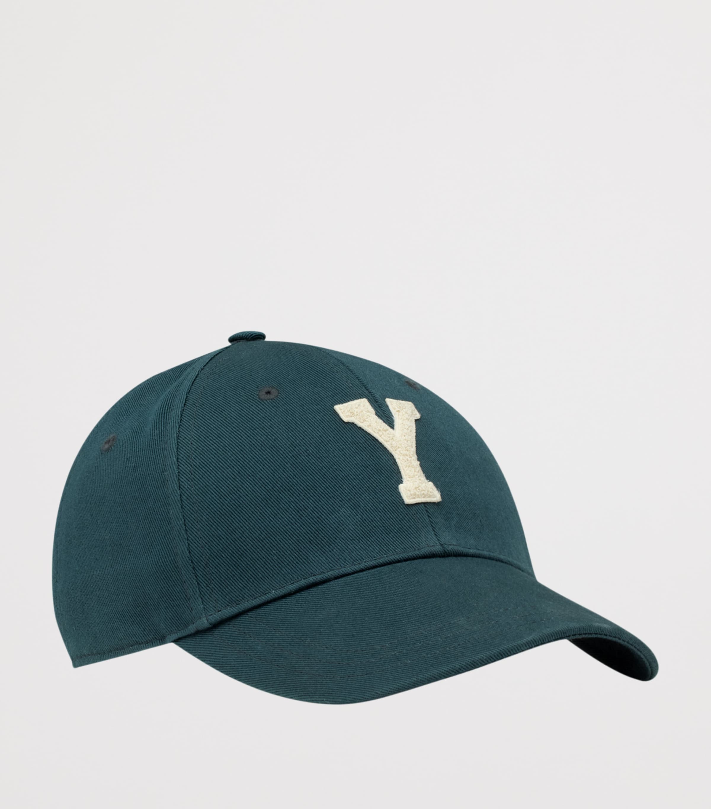 Saint Laurent Cotton Y Varsity Baseball Cap Image 2