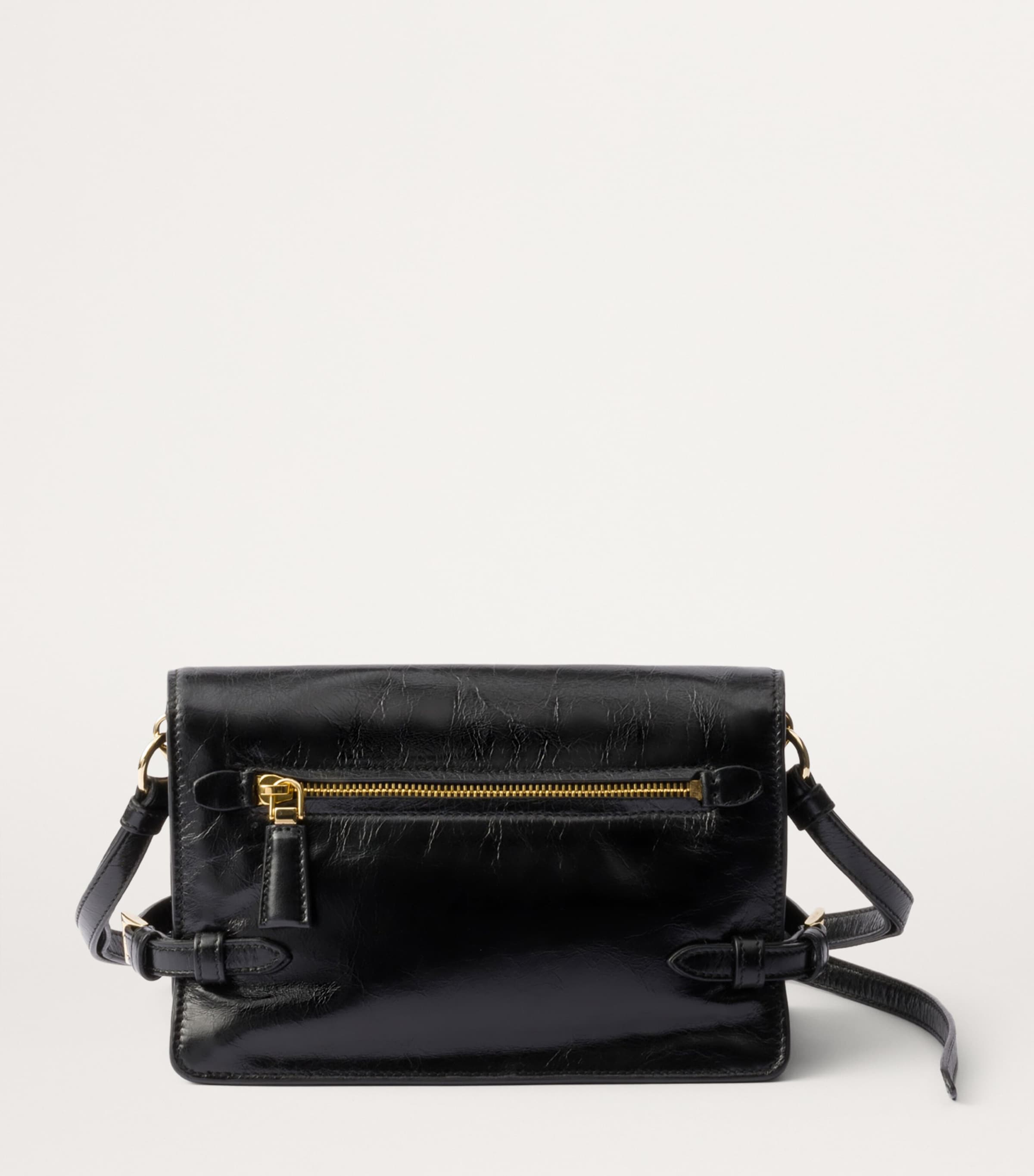 Leather Flap Shoulder Bag F0002 Image 3