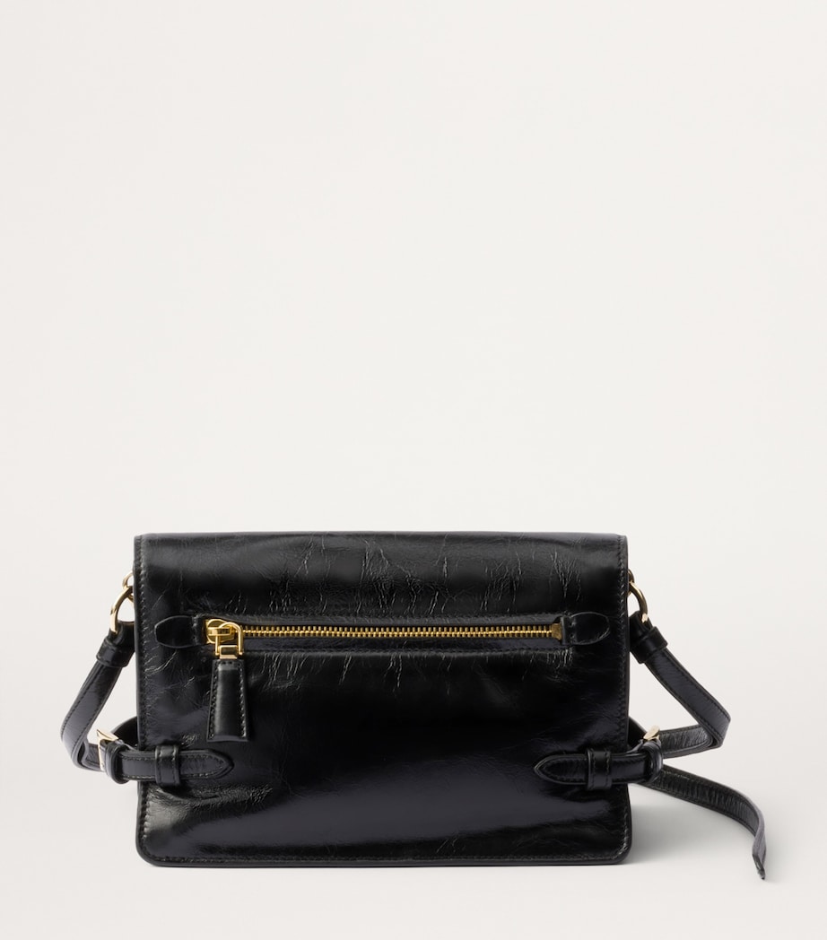 Leather Flap Shoulder Bag F0002 Image 3