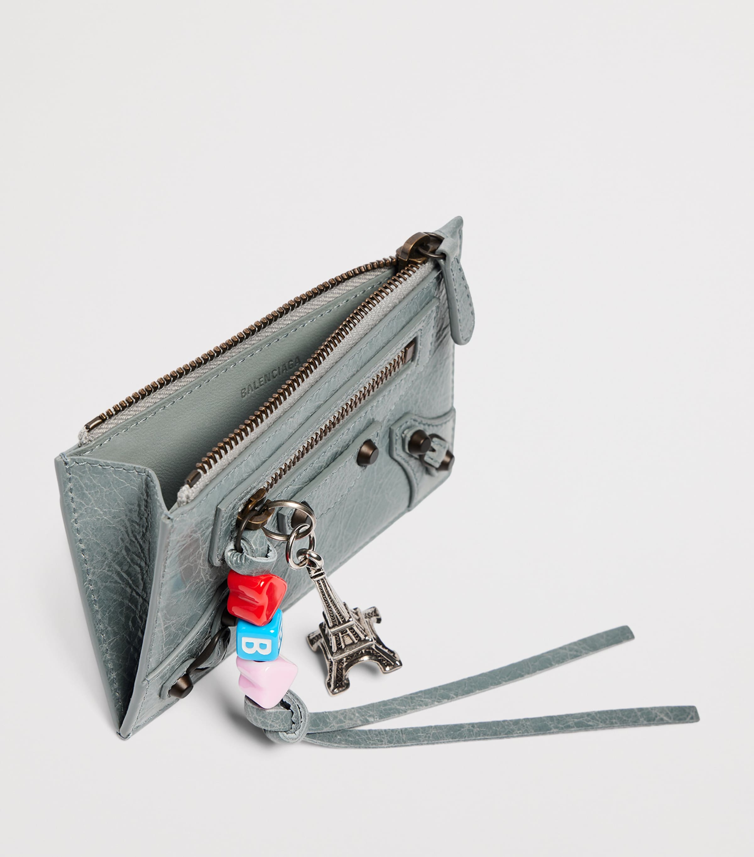 Balenciaga Lambskin Charm Le City Card Holder Image 3
