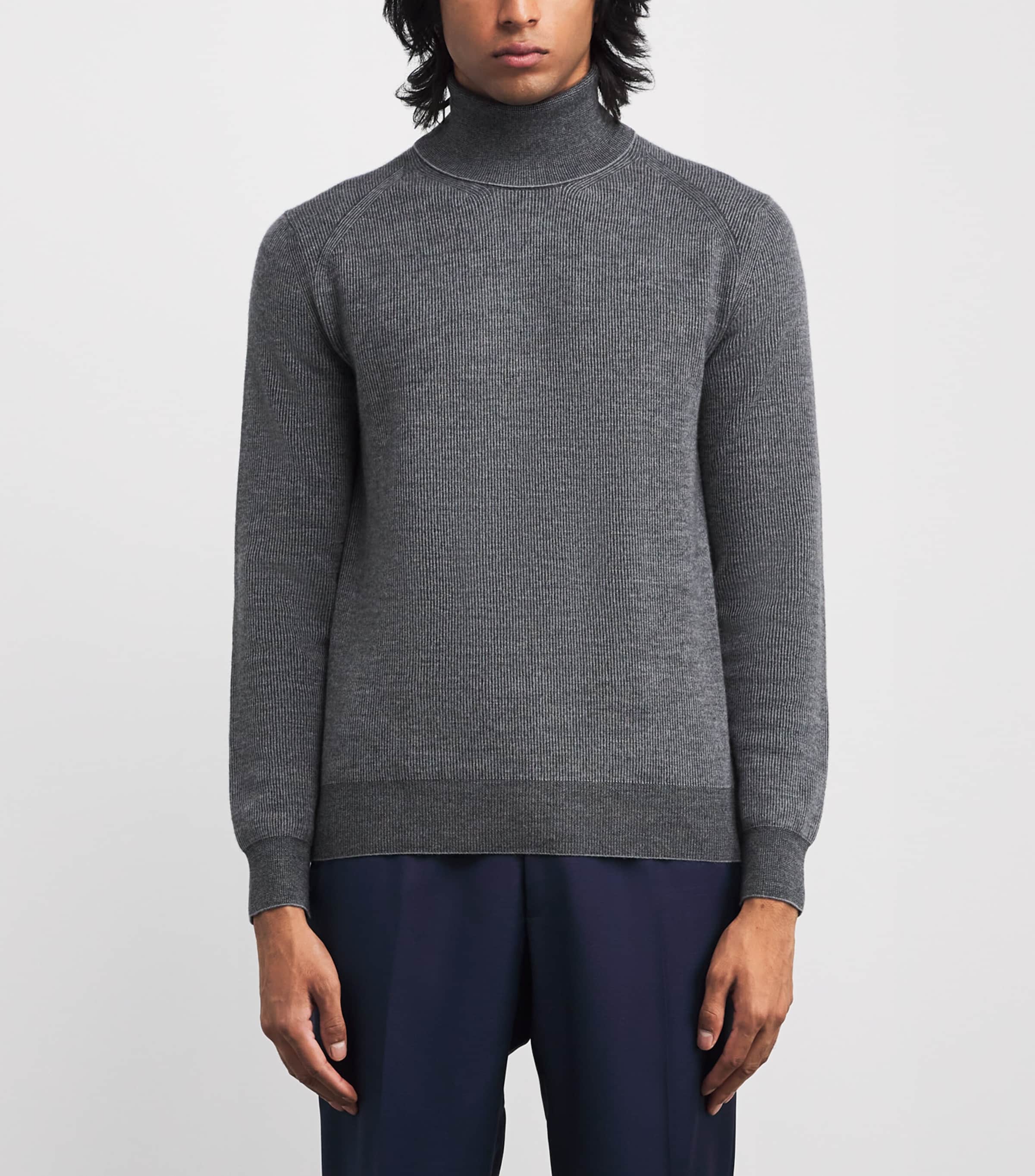 Knitted Rollneck Sweater 1213 Image 3