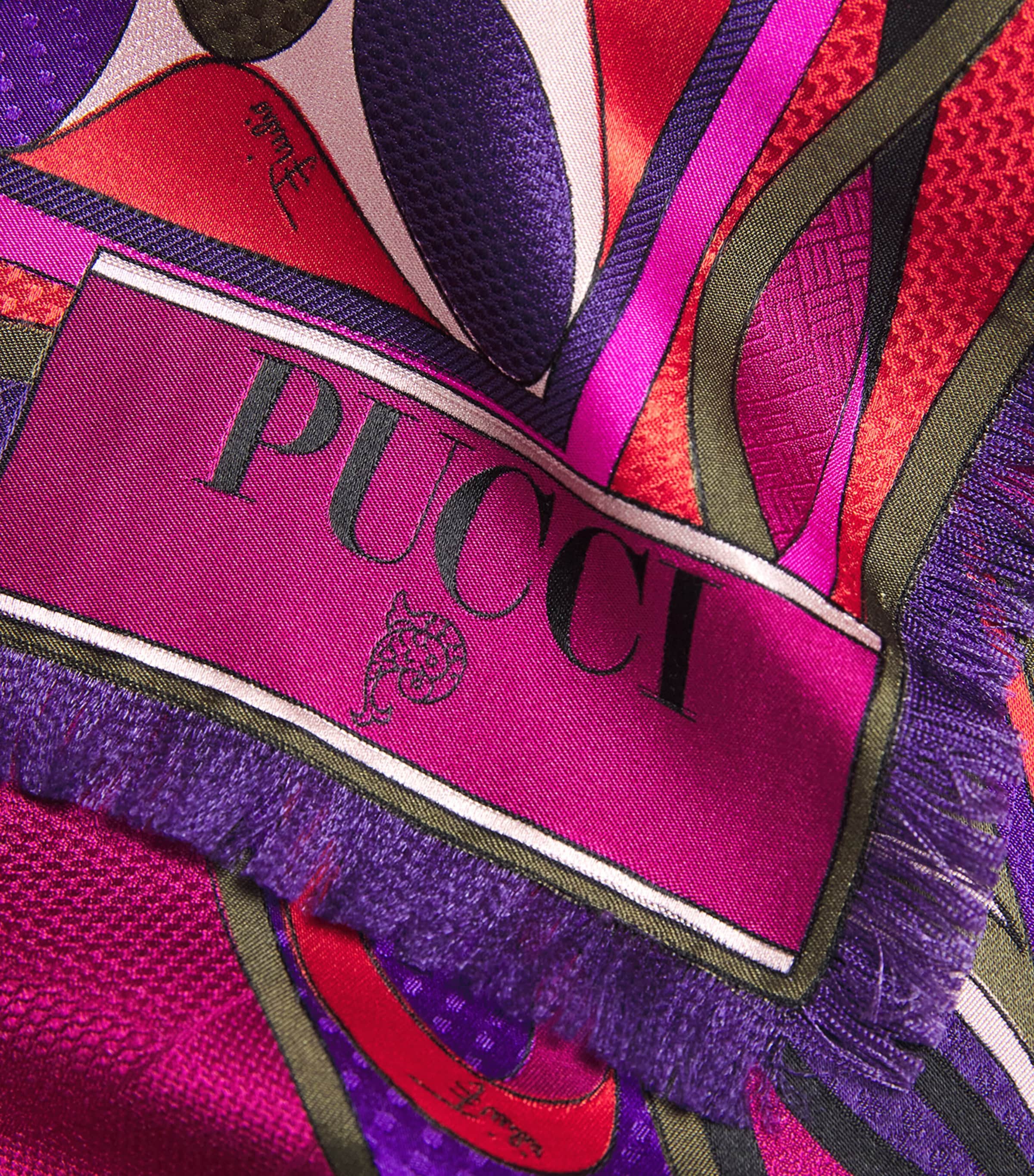 Silk Printed Hijab 2/MULTICOLOR Image 4