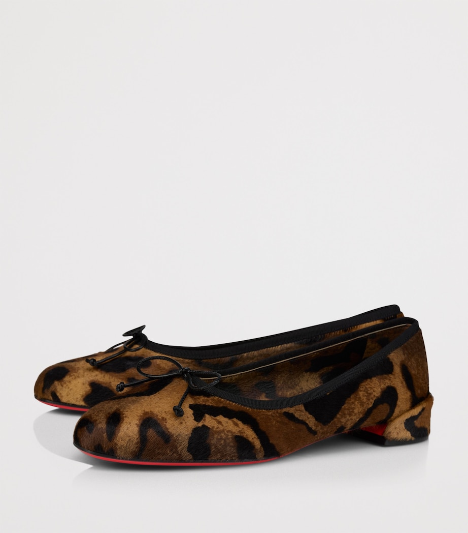 Sweetie Jane Leather Pony Hair Ballet Flats 6665 Image 2