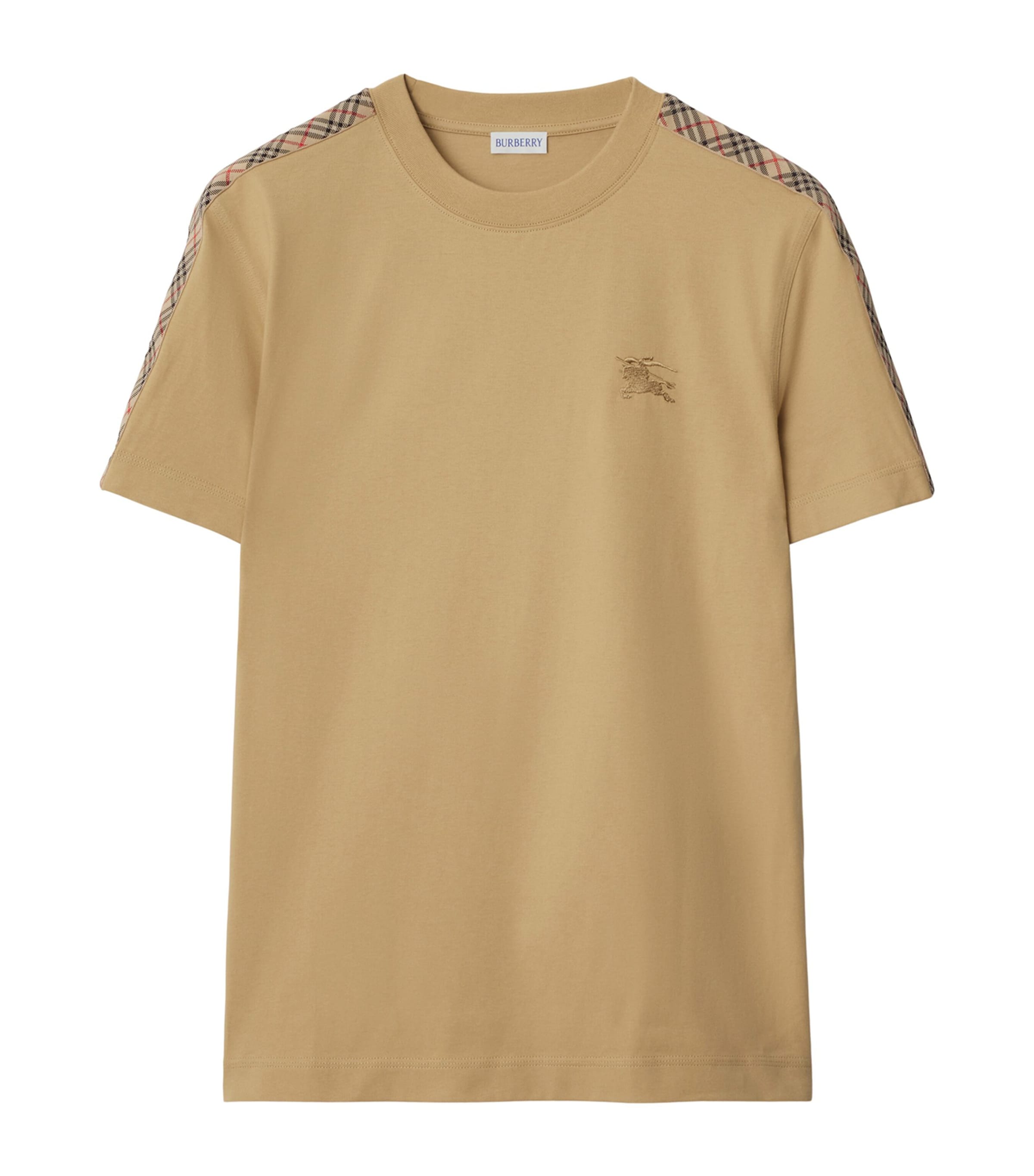 Cotton Equestrian Knight T-Shirt FLAX Image 1