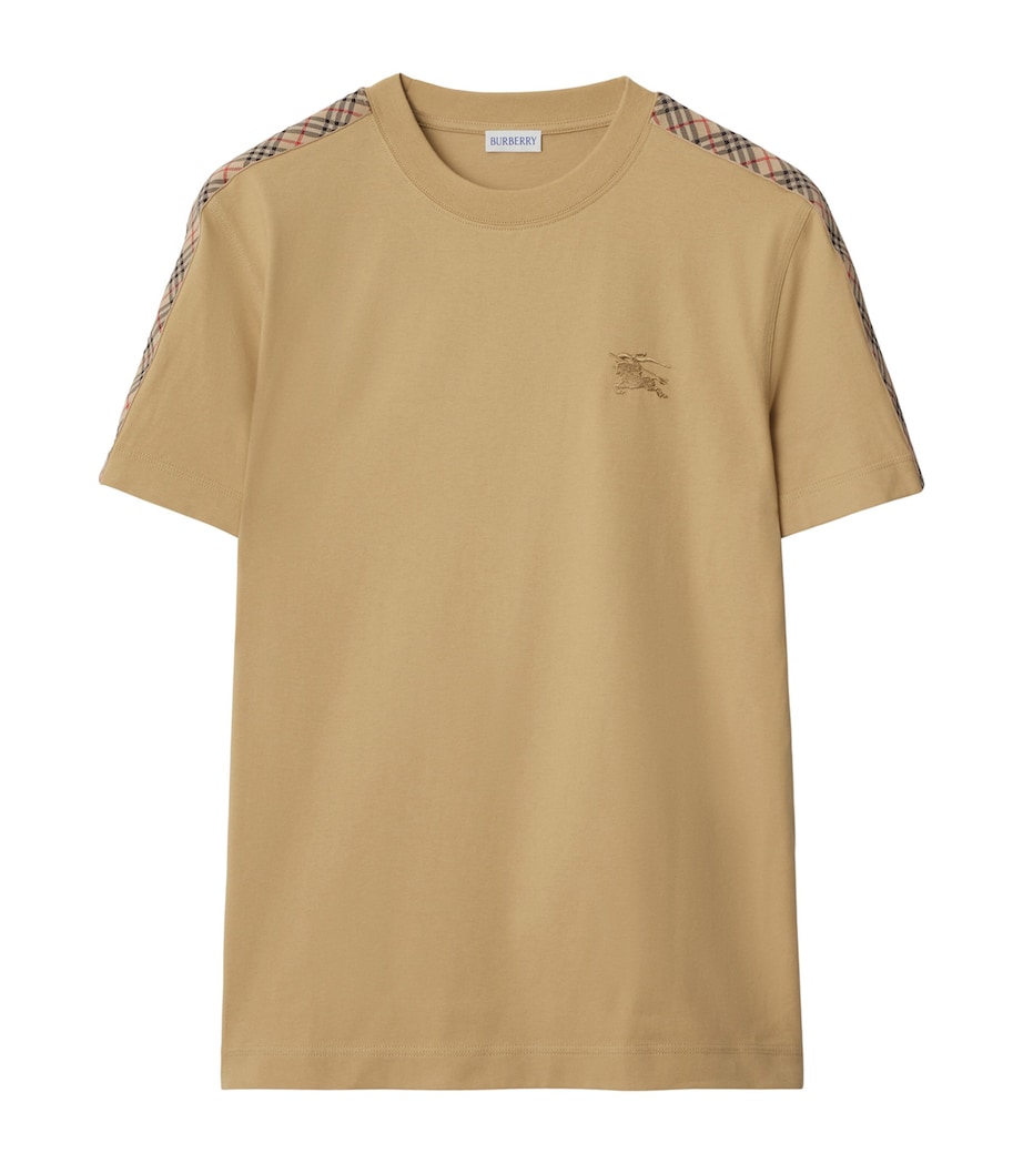 Cotton Equestrian Knight T-Shirt FLAX Image 1