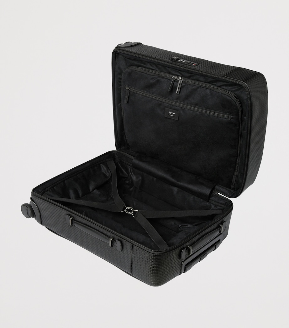 Stepan Carry-On Spinner Suitcase (55cm) BLACK ECLIPSE Image 2
