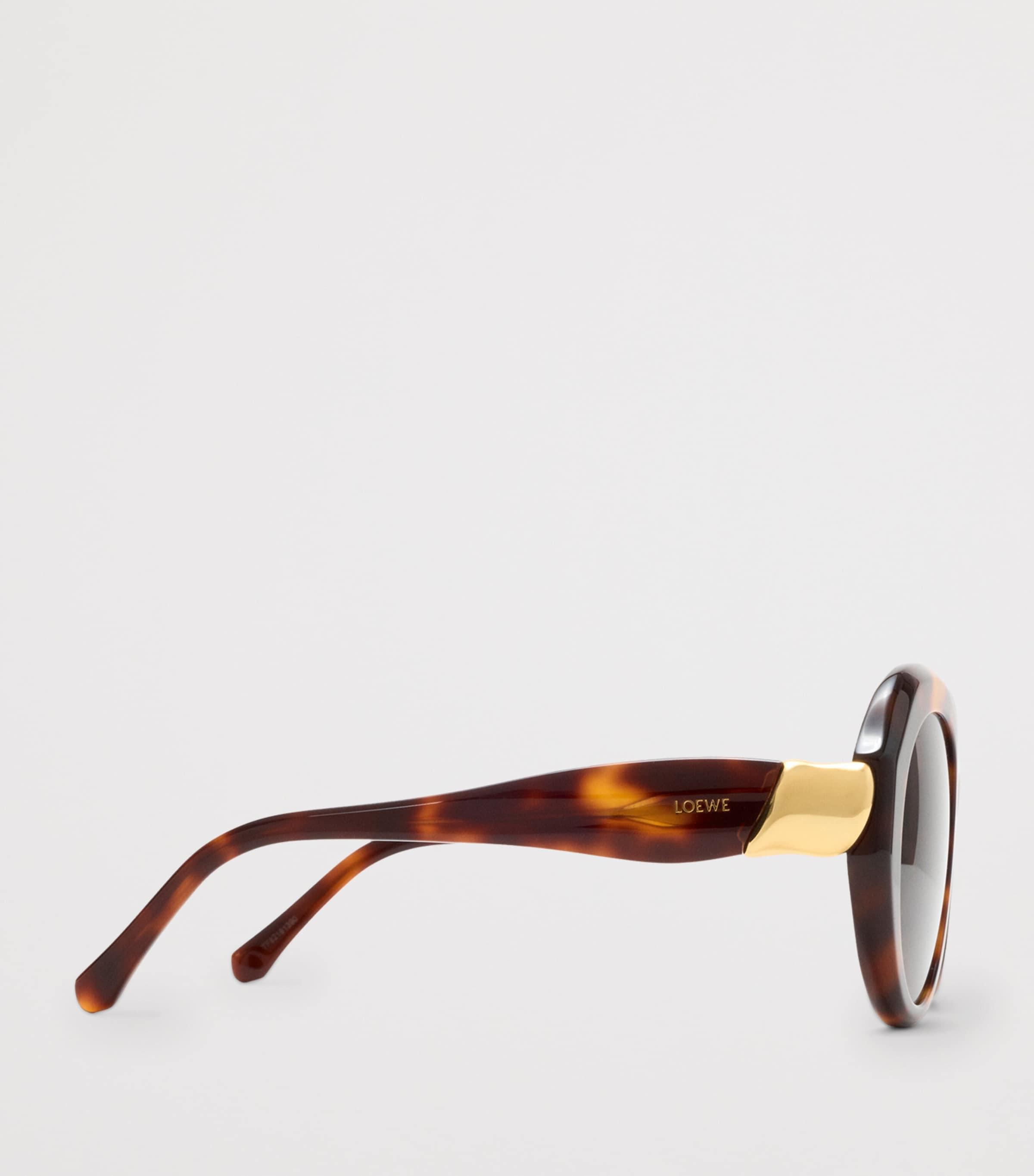 LOEWE Coil Butterfly Sunglasses Havana Image 3