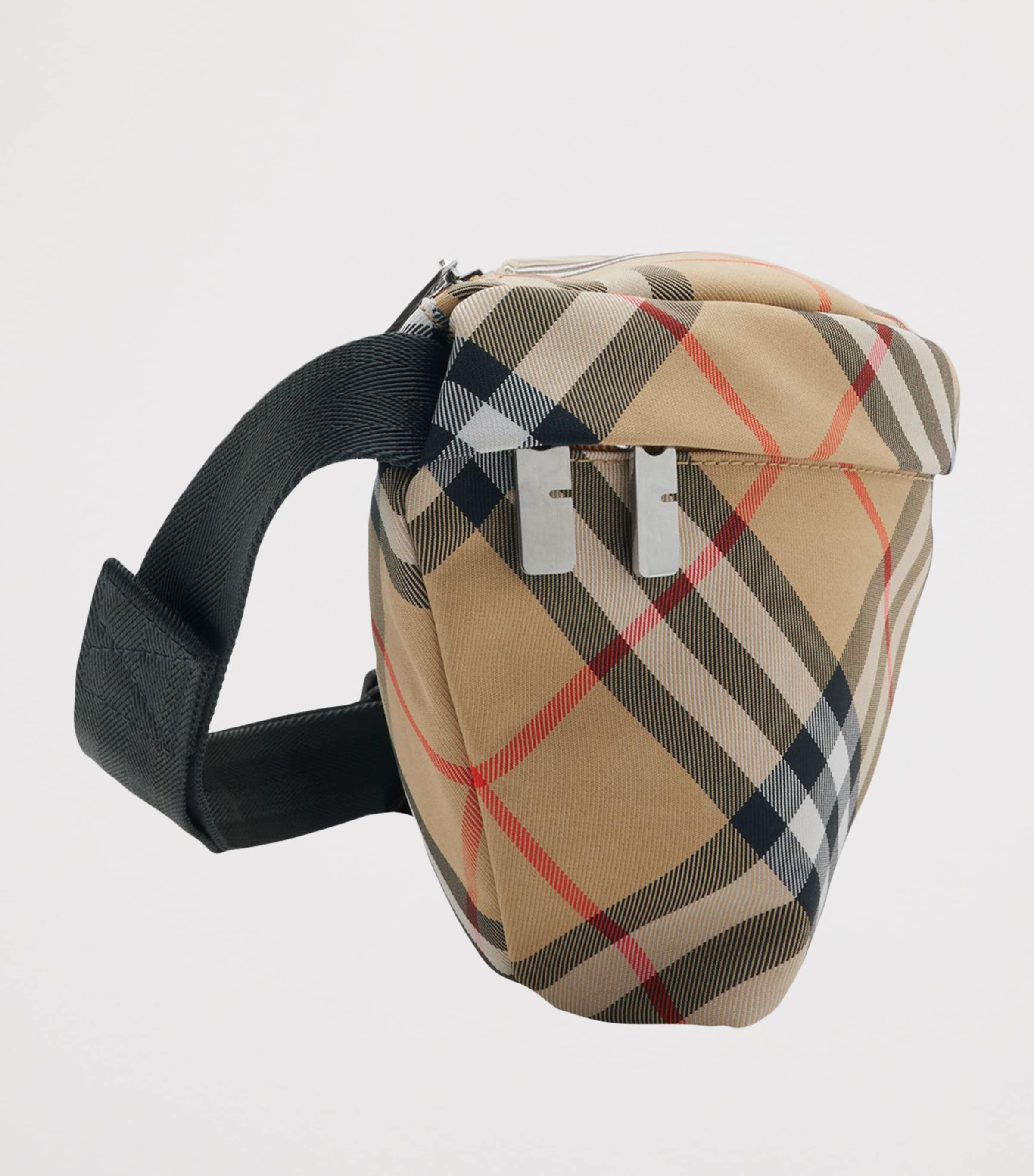 Small Check Belt Bag SAND Image 3