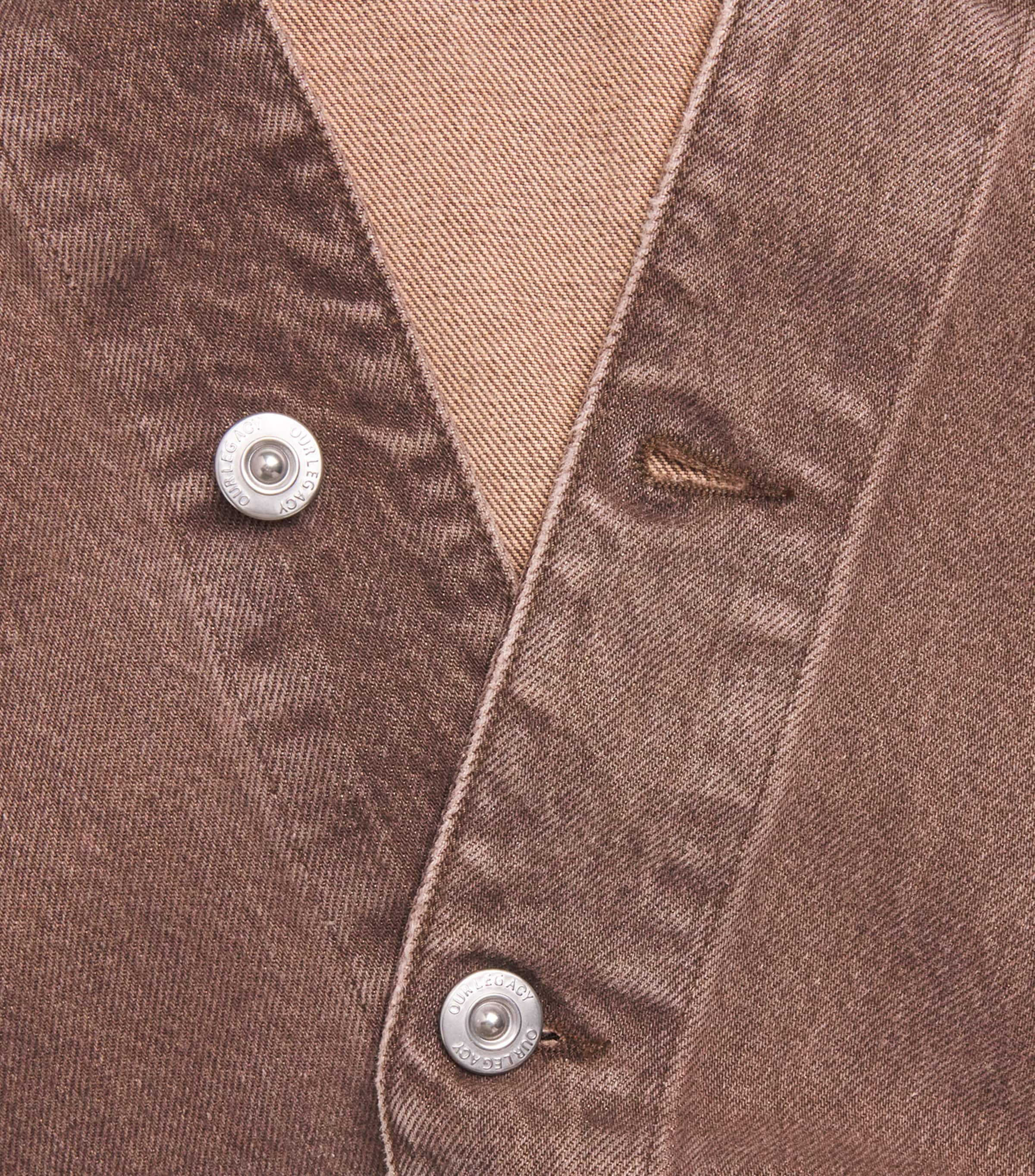 Origin Denim Jacket OVERDYED CHOCO MELON Image 5