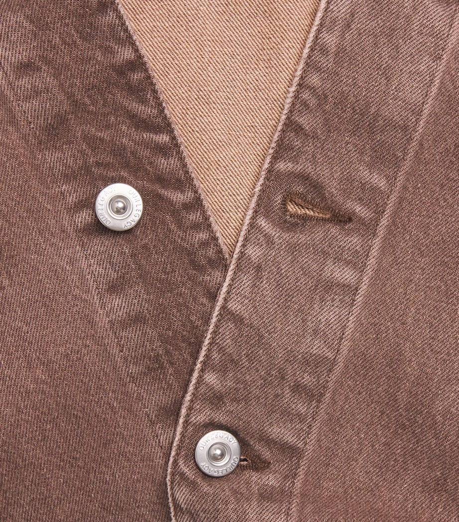 Origin Denim Jacket OVERDYED CHOCO MELON Image 5