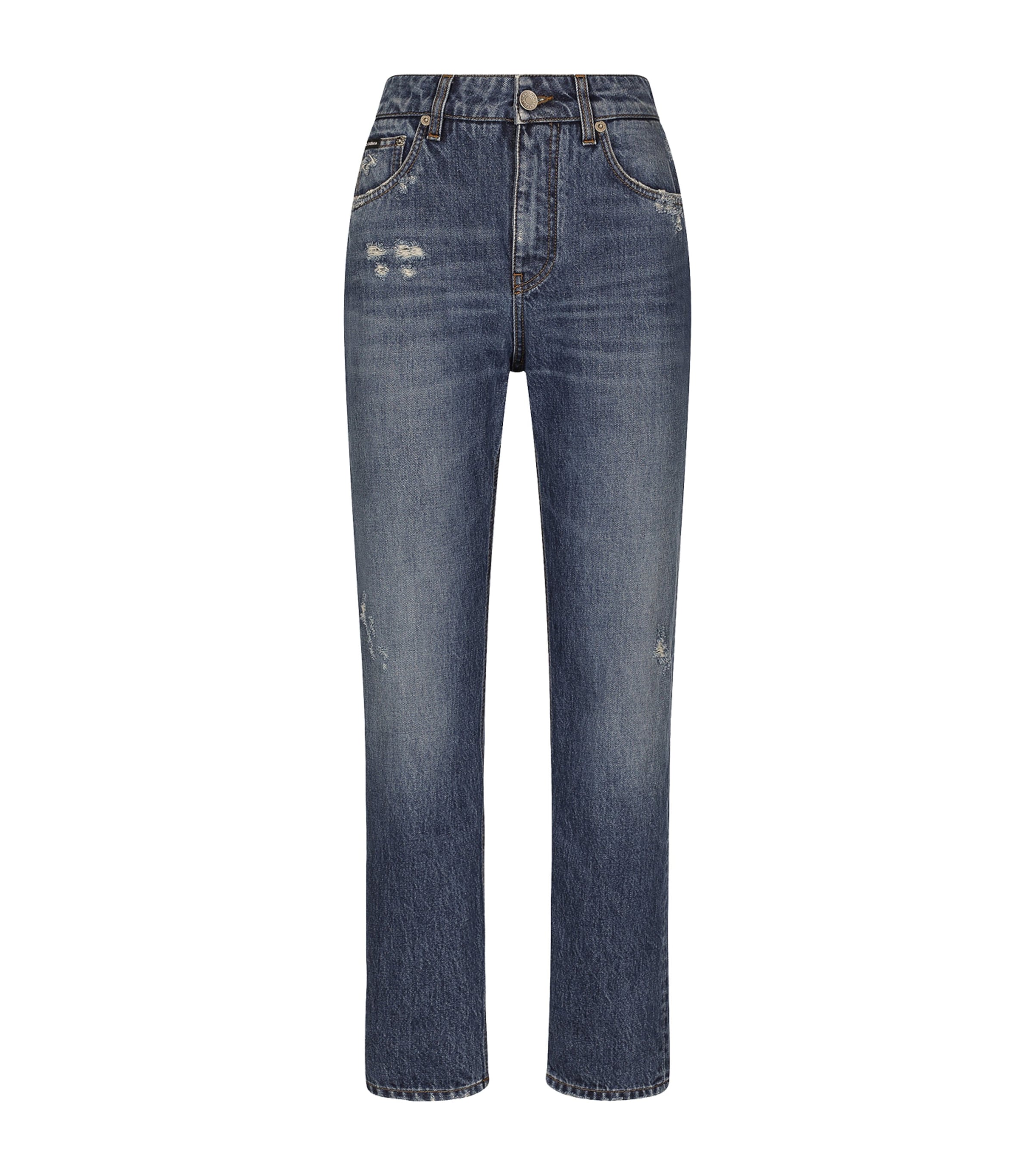DOLCE & GABBANA HIGH-RISE STRAIGHT JEANS