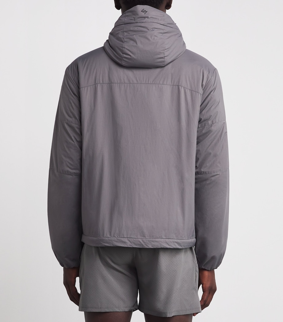 Panelled Insulated Jacket STEEL Image 4