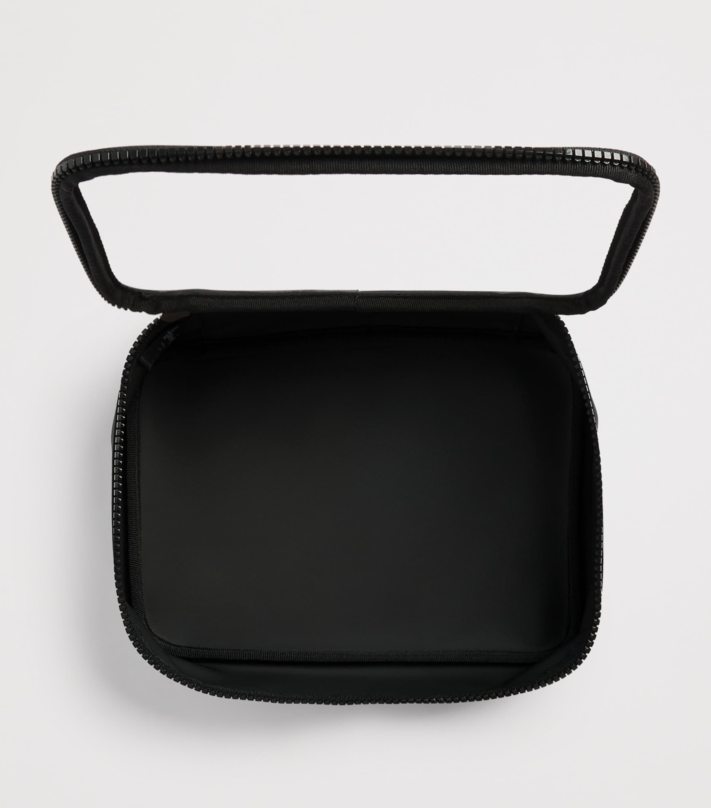 Harrods Clear Cosmetic Bag Black Image 3