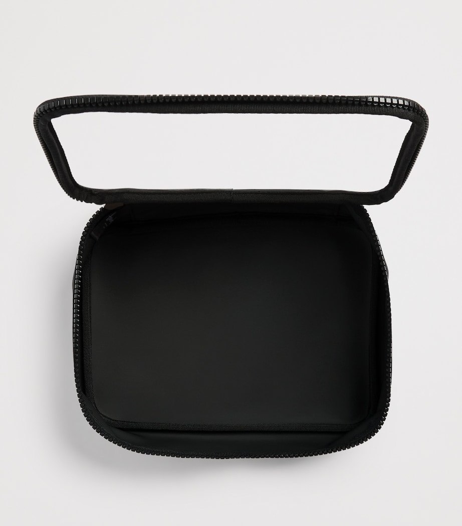 Harrods Clear Cosmetic Bag Black Image 3