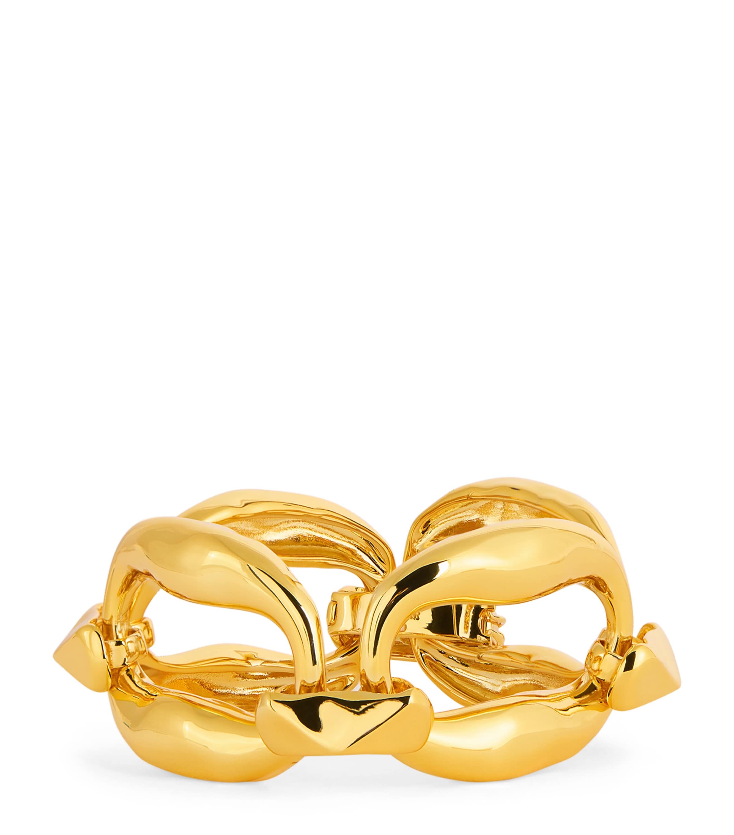 Alexis Bittar Gold-plated Molten Link Bracelet