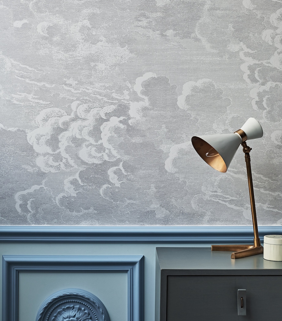 x Fornasetti Set of 2 Nuvolette Wallpaper Rolls SOOT & SNOW Image 3