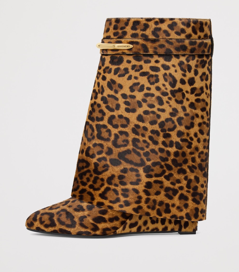 Givenchy Leather Shark Ankle Boots 90 Image 3