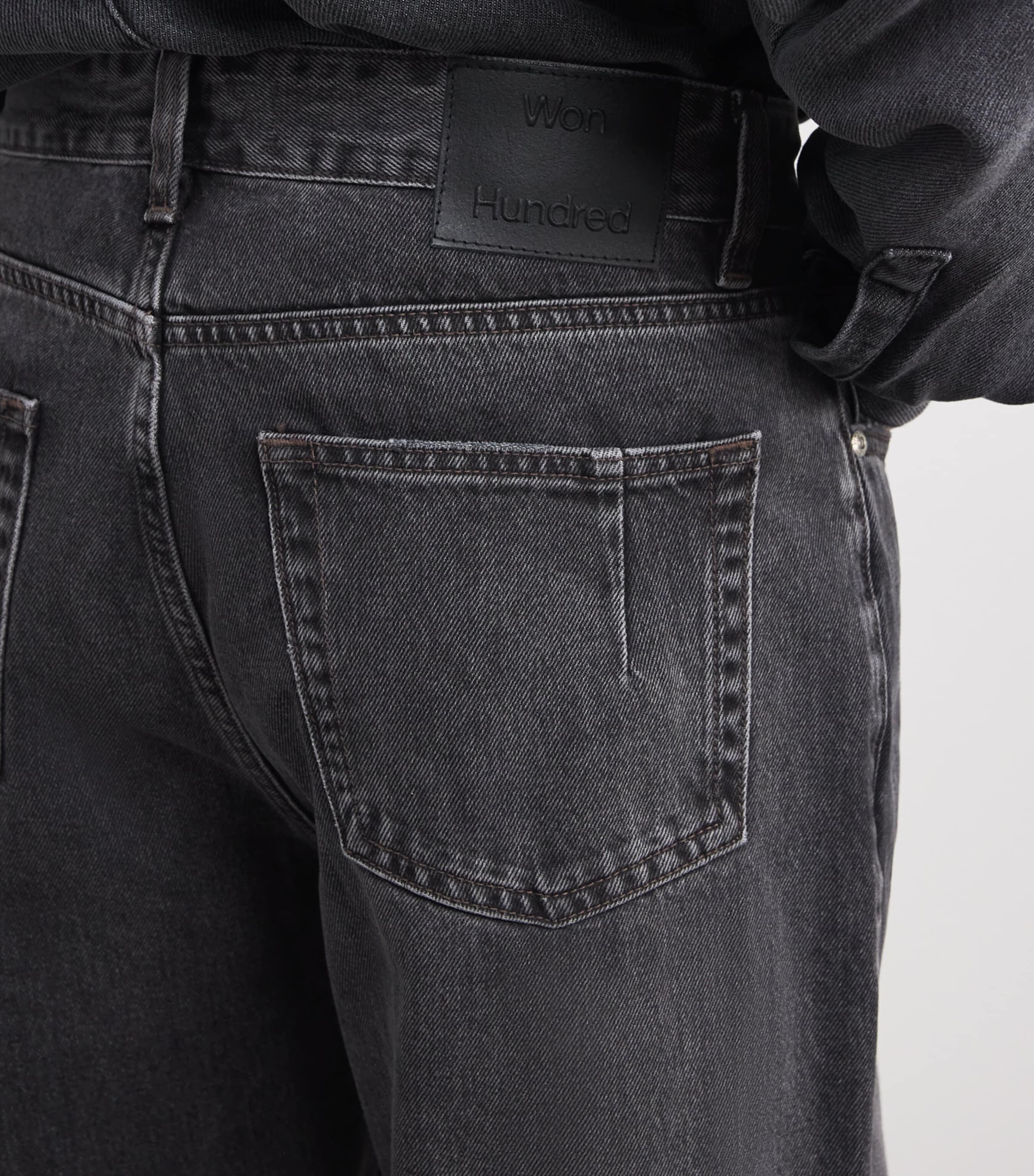 Steve Relaxed Jeans IGUANA BLACK Image 6