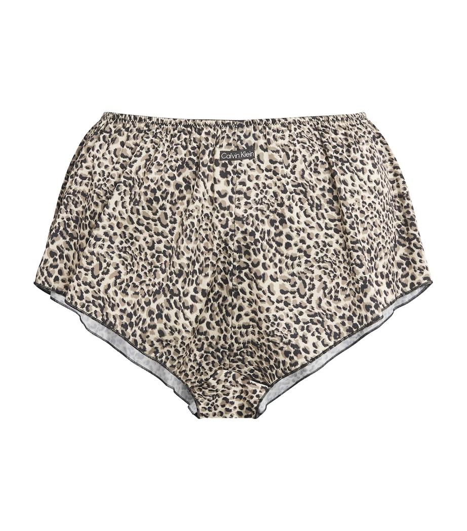 Satin Signature Boyshorts ANIMAL PRINT Image 1
