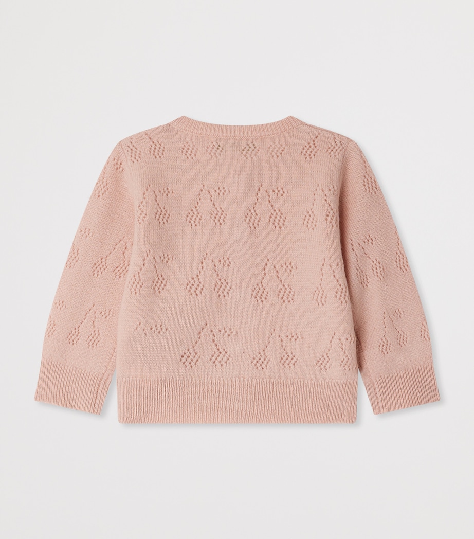 Cashmere Gwenoli Cardigan (1-18 Months) ROSE FARD Image 2