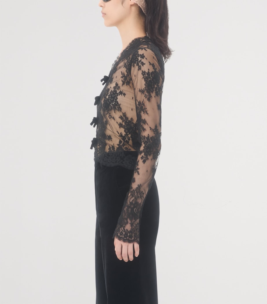 Lace Floral Shirt 0NO Image 3