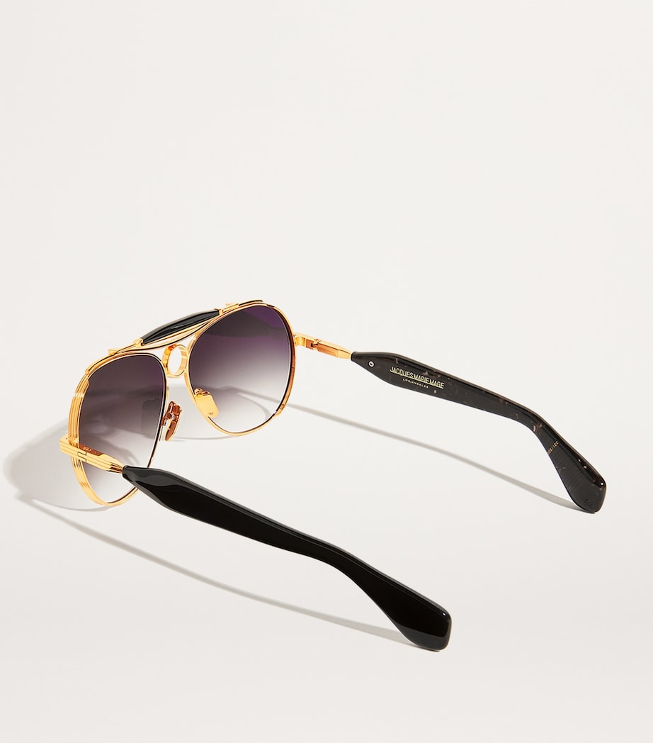 Aspen Aviator Sunglasses GOLD Image 3