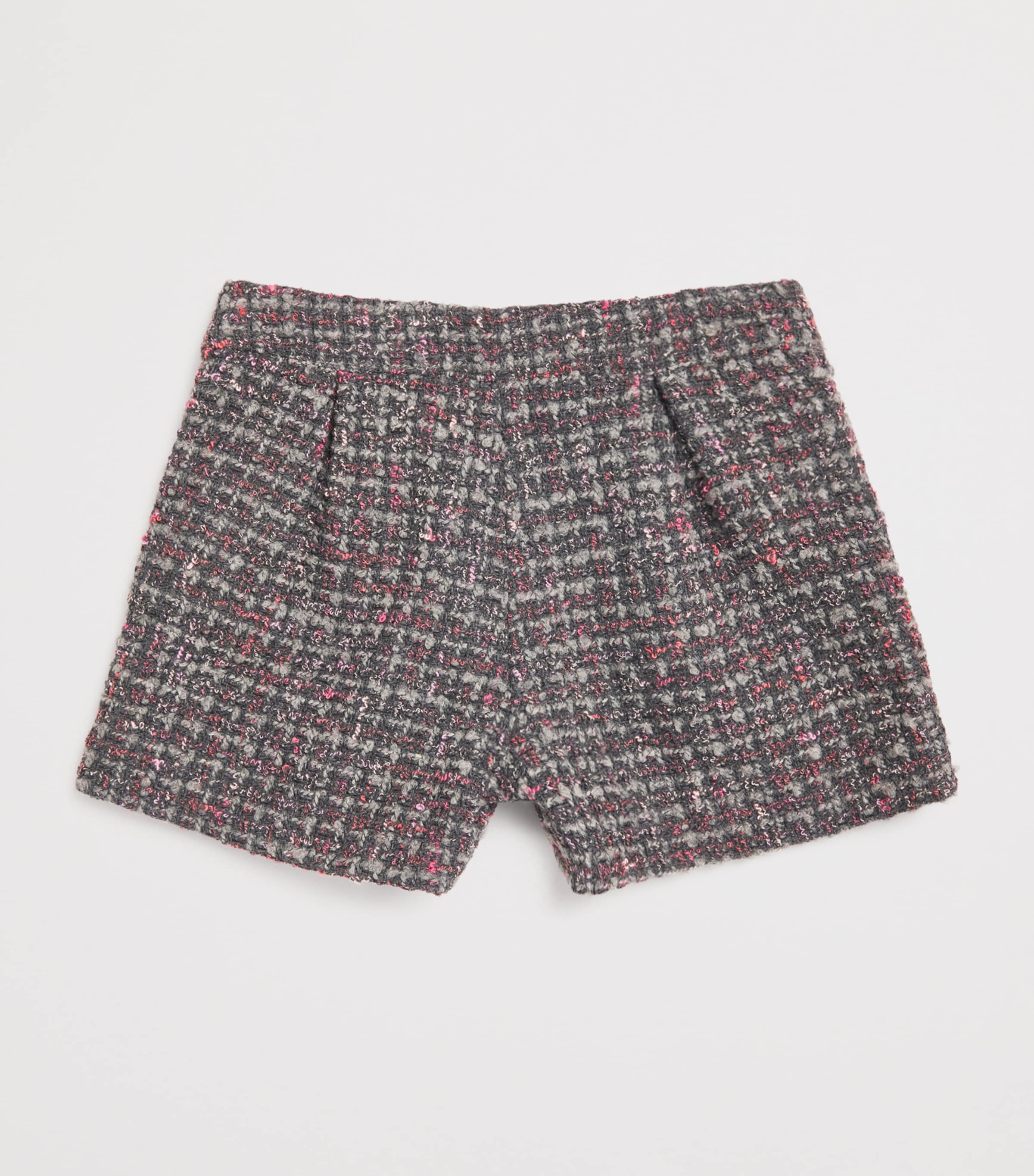 Tweed Shorts (2-12 Years) 24 GRIS FONCÉ Image 2