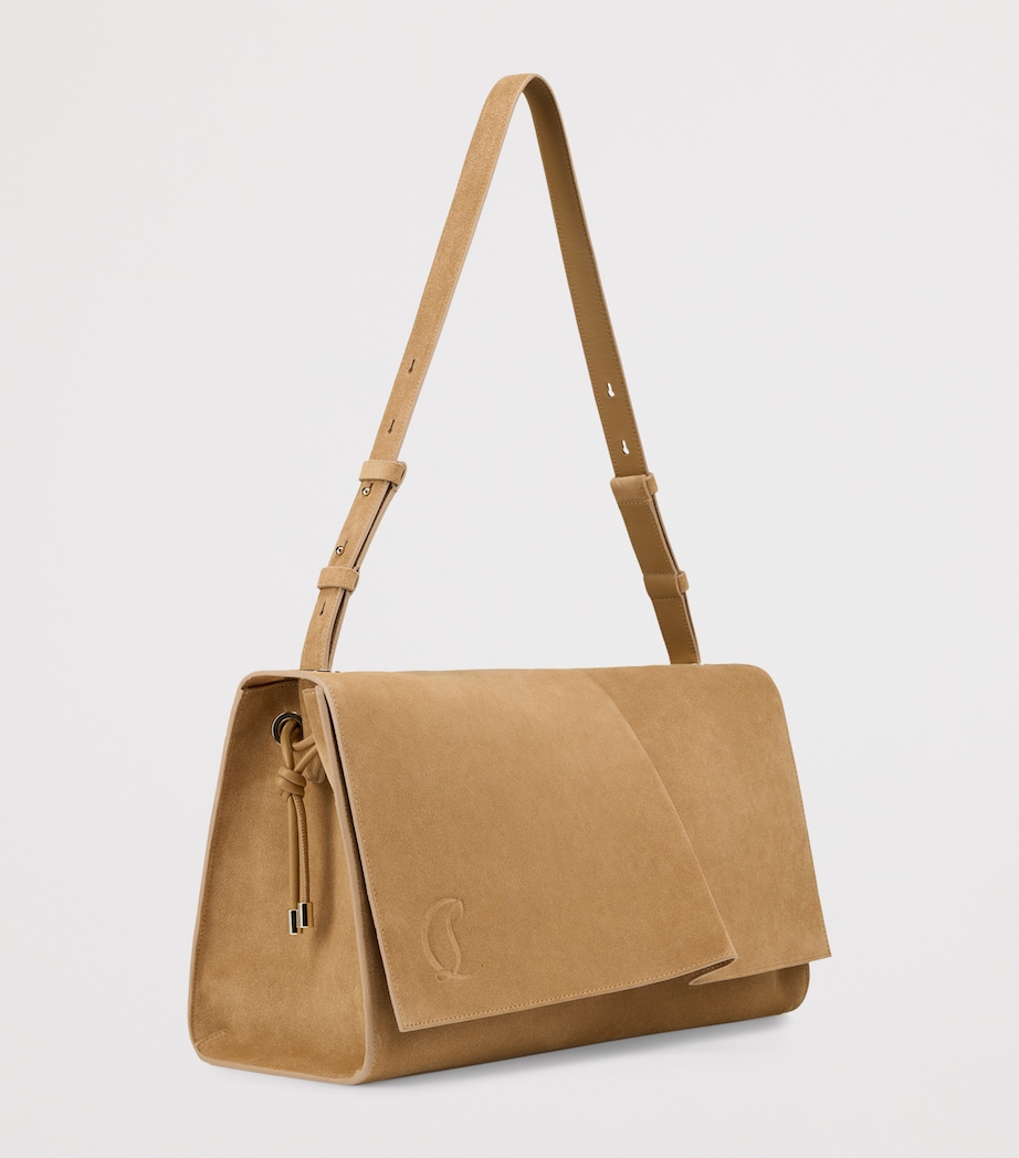 Baggy Large Suede Shoulder Bag F486 Image 5
