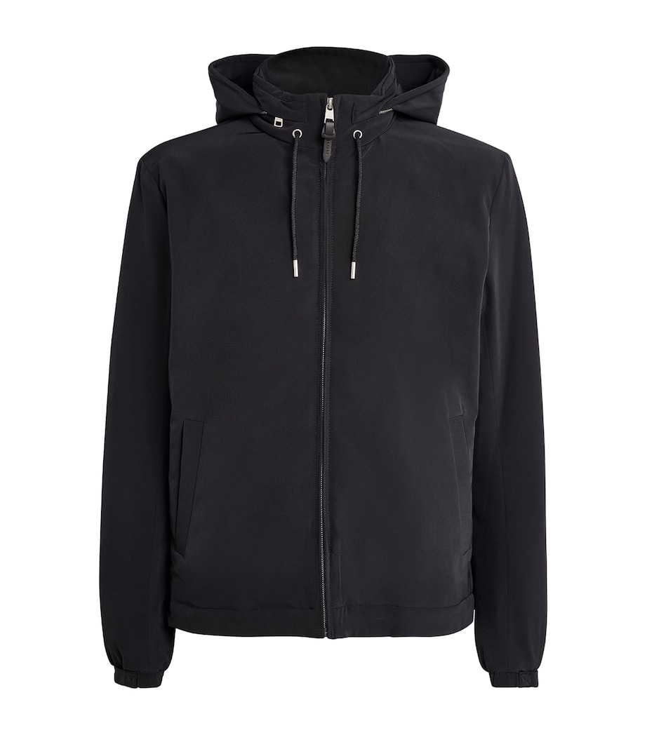 Padded Hooded Jacket NAVY BLUE Image 1