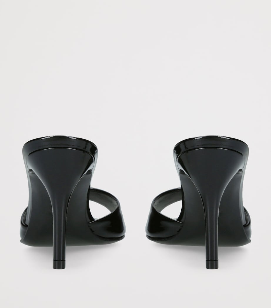 Leather Marmont Heeled Mules 85 BLACK Image 2