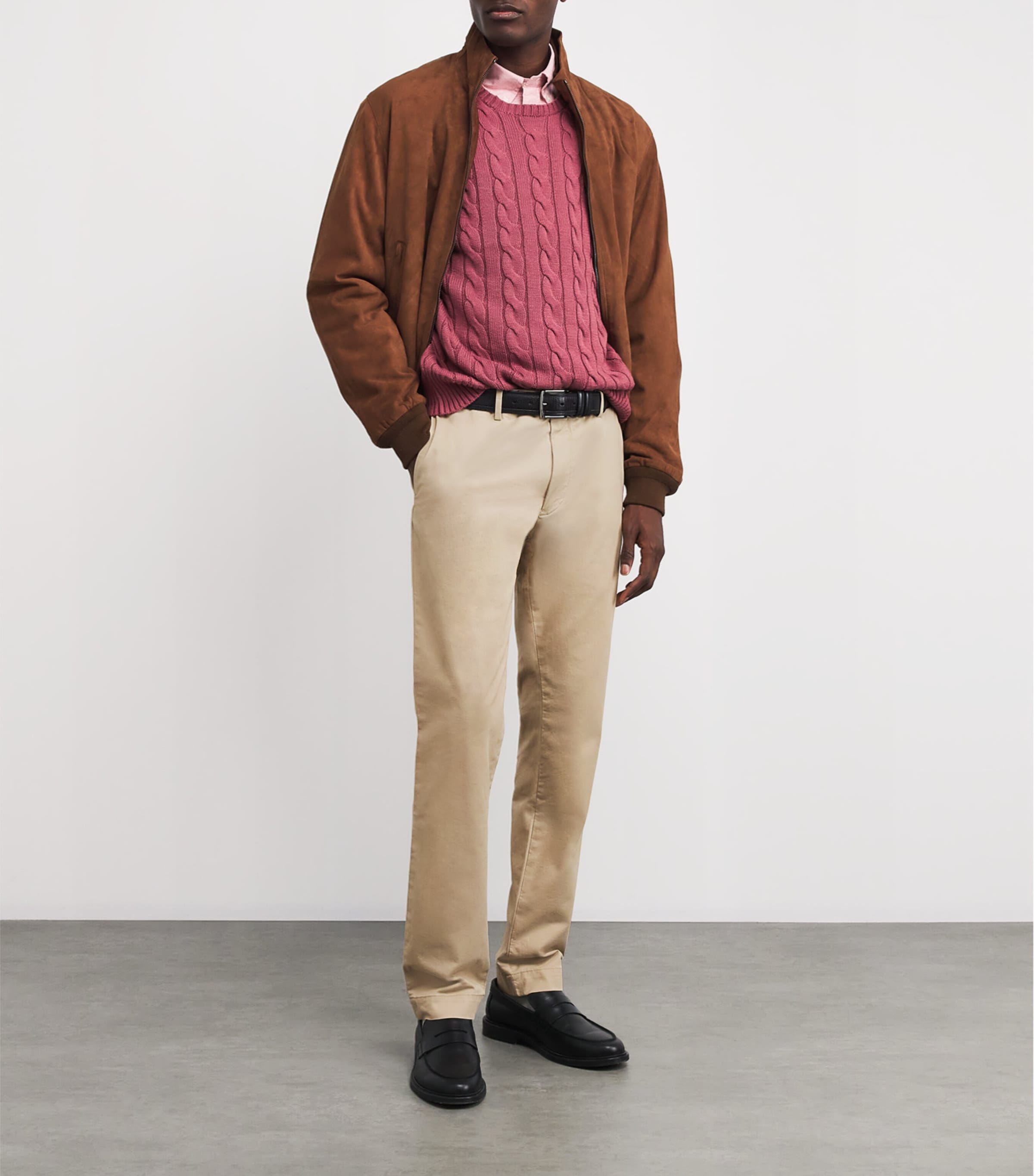 Polo Ralph Lauren Mens Stretch-Cotton Slim Chinos Classic Khaki Image 2